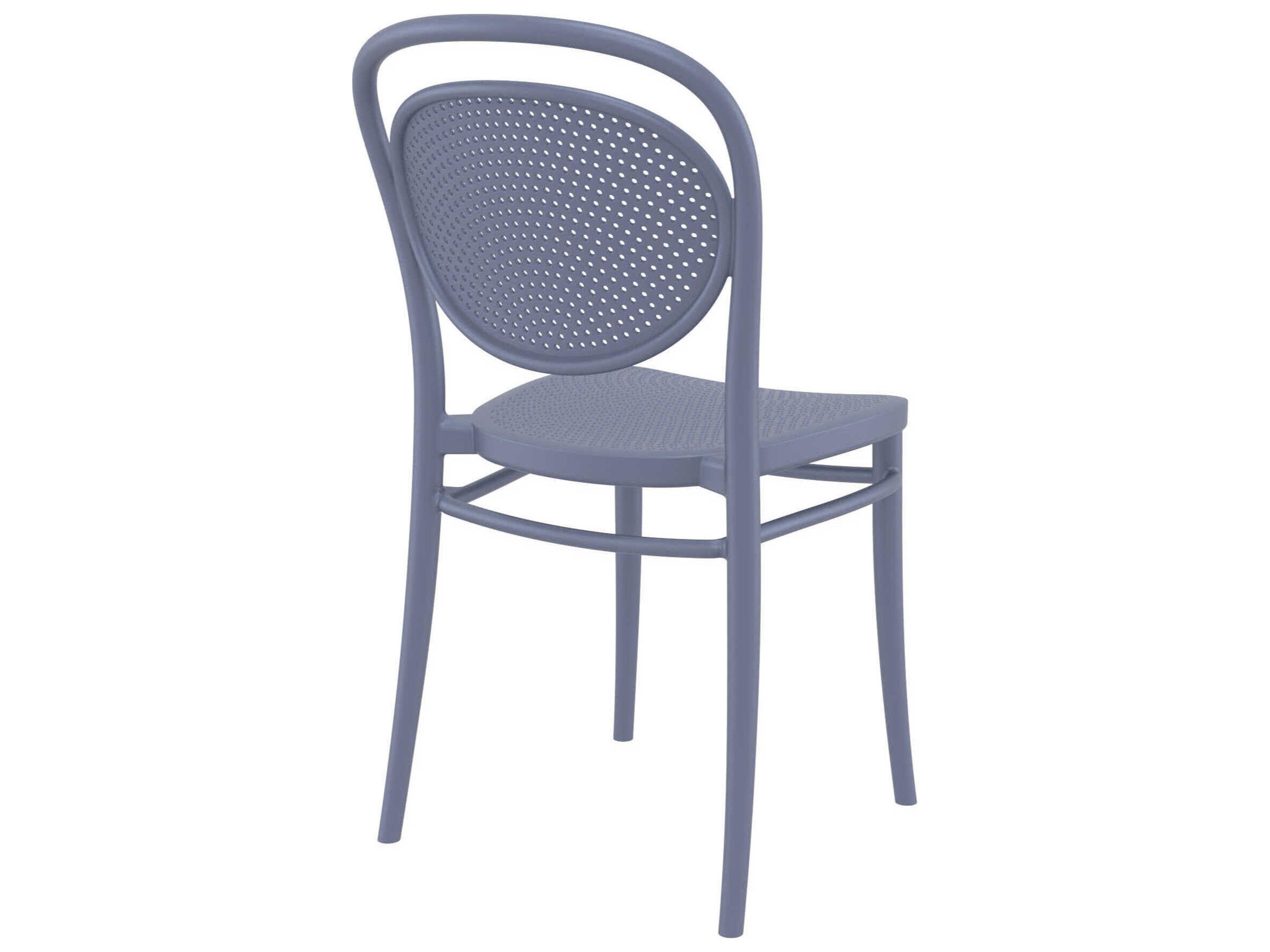 Compamia Marcel Dark Gray Polypropylene Dining Chair