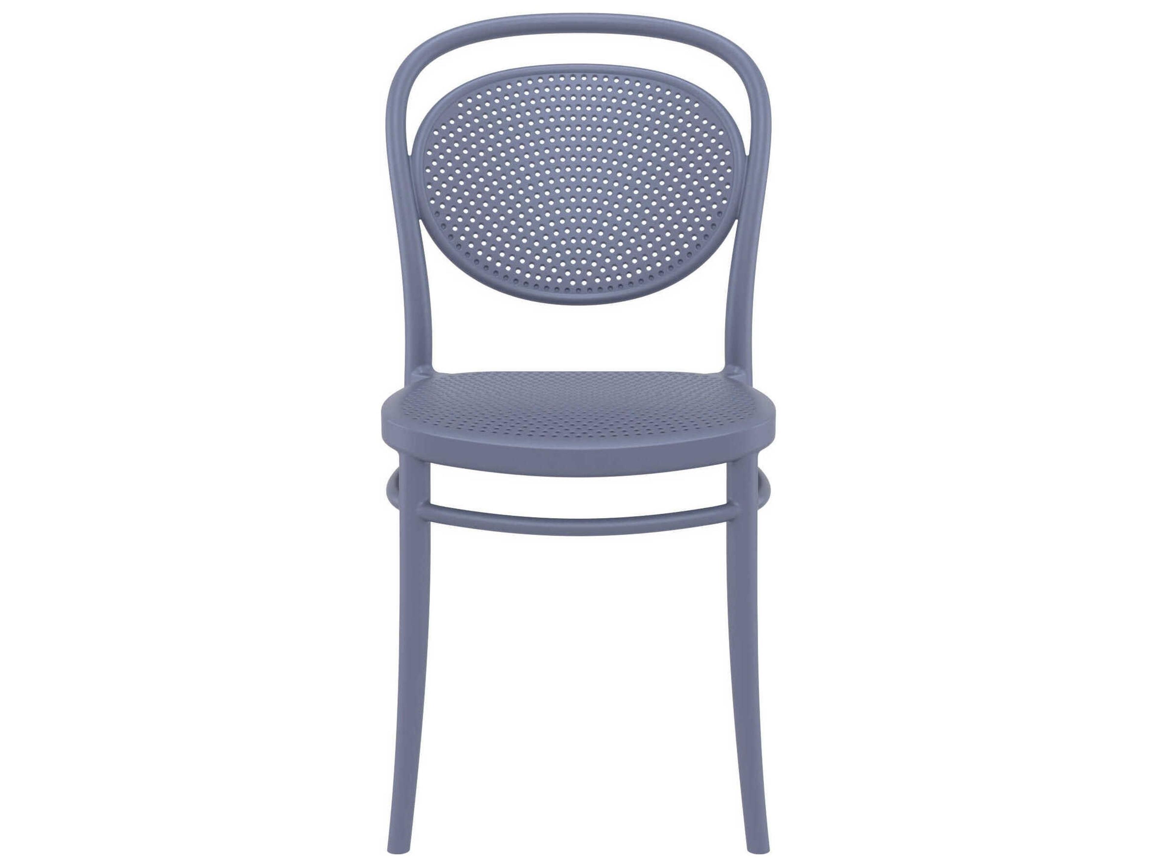 Compamia Marcel Dark Gray Polypropylene Dining Chair