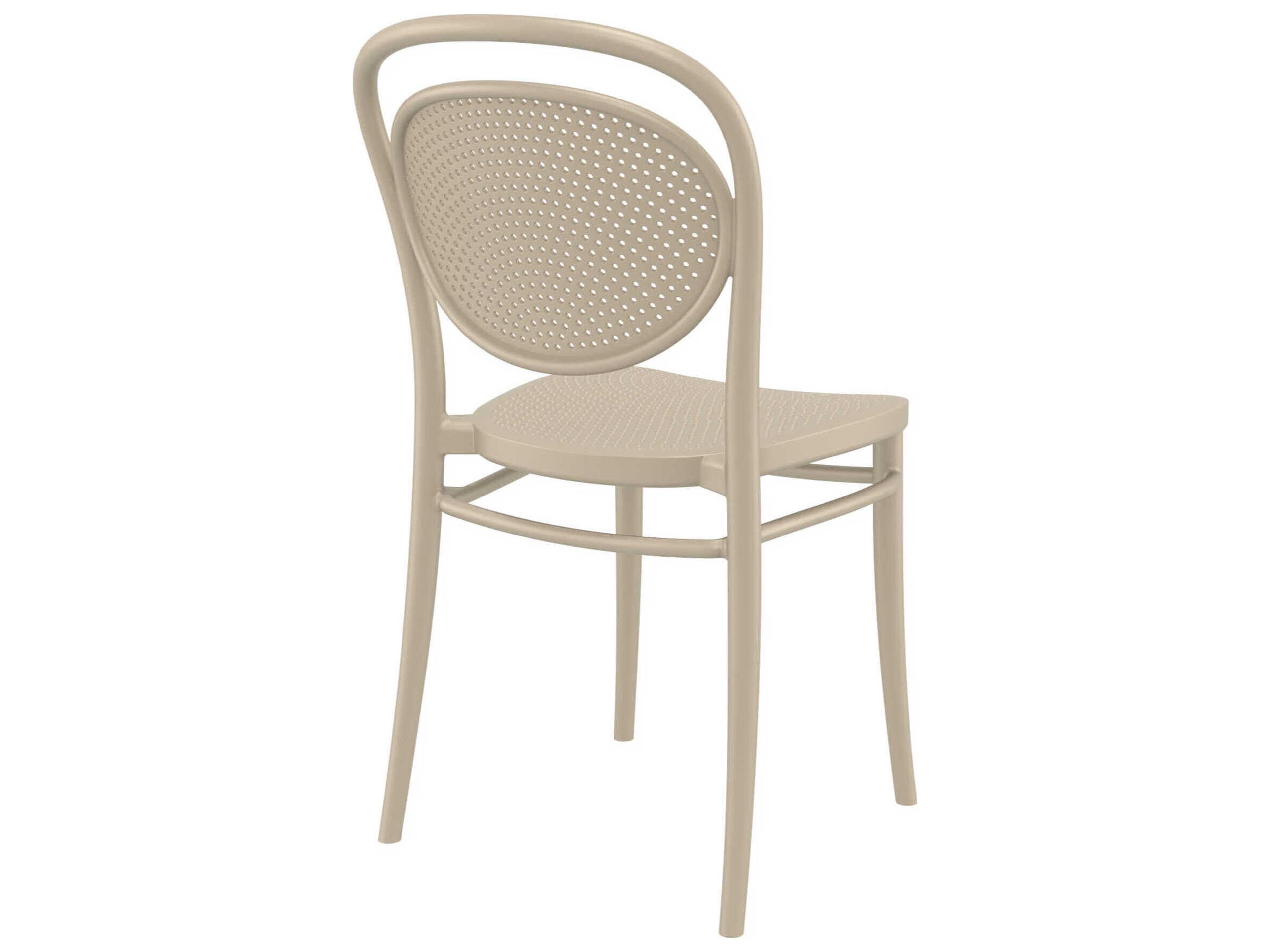 Compamia Marcel Taupe Polypropylene Dining Chair