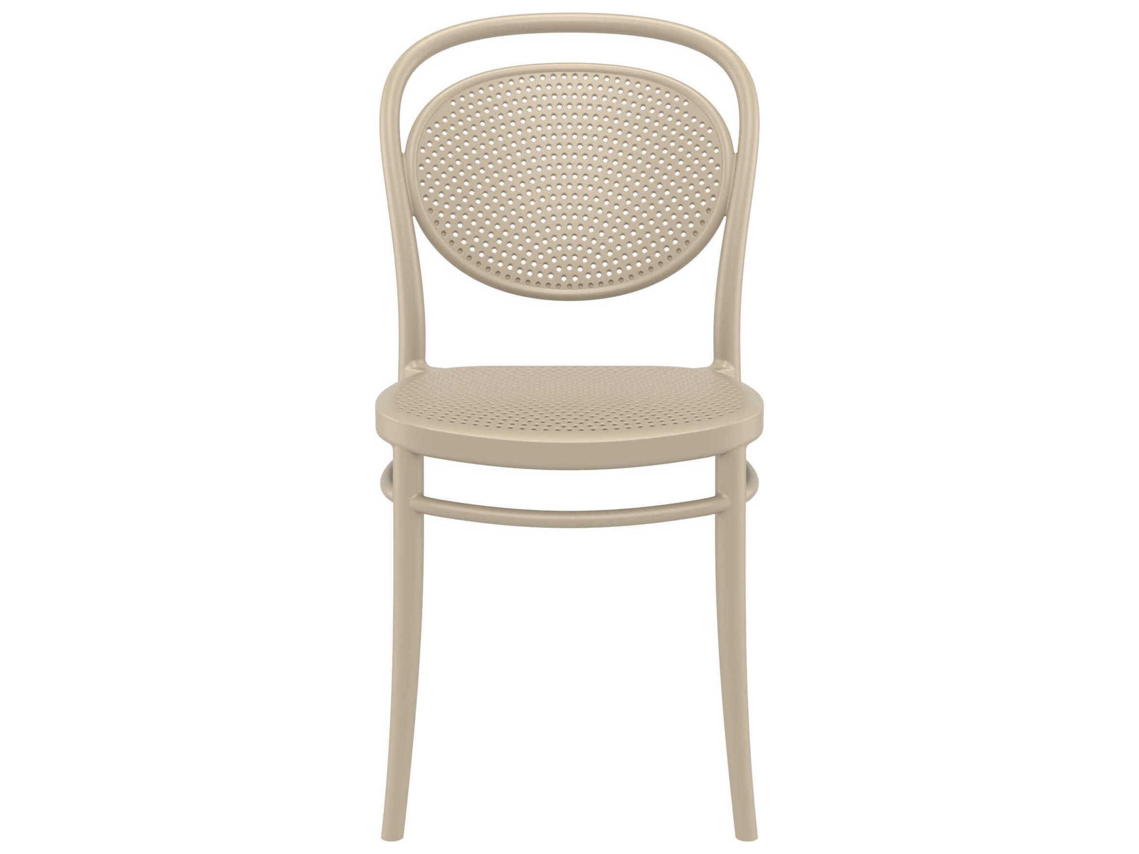 Compamia Marcel Taupe Polypropylene Dining Chair