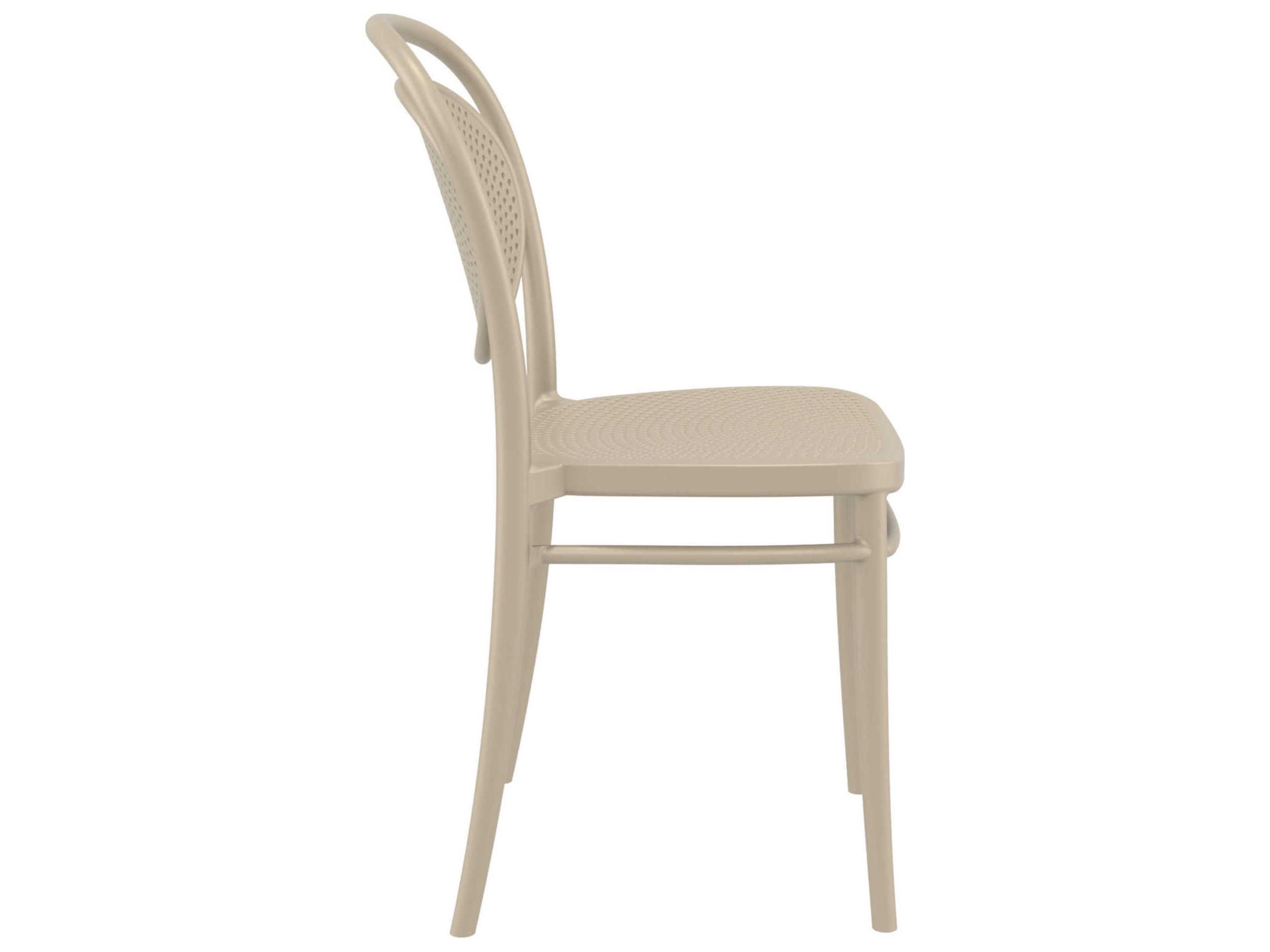 Compamia Marcel Taupe Polypropylene Dining Chair