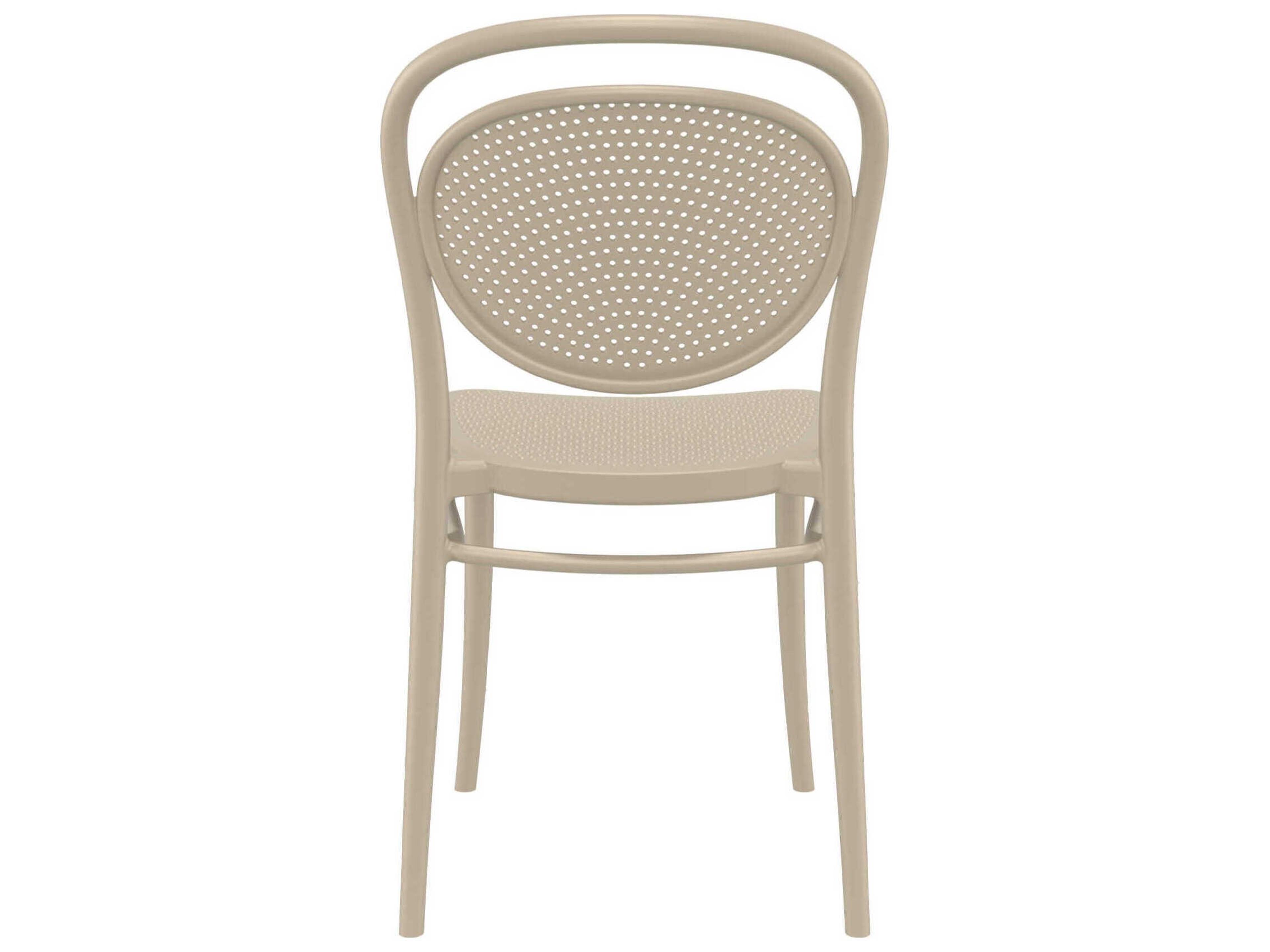 Compamia Marcel Taupe Polypropylene Dining Chair