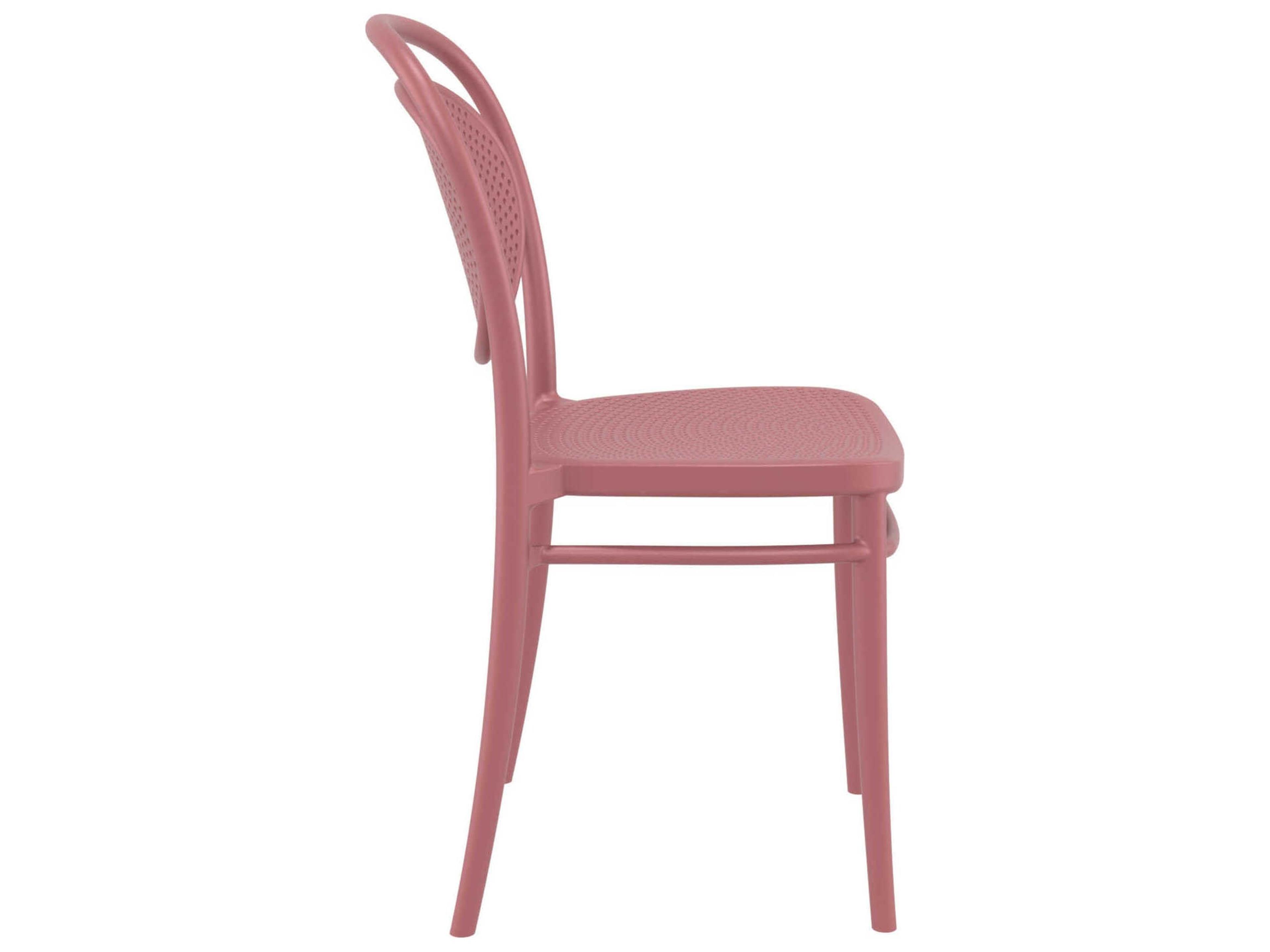 Compamia Marcel Marsala Polypropylene Dining Chair