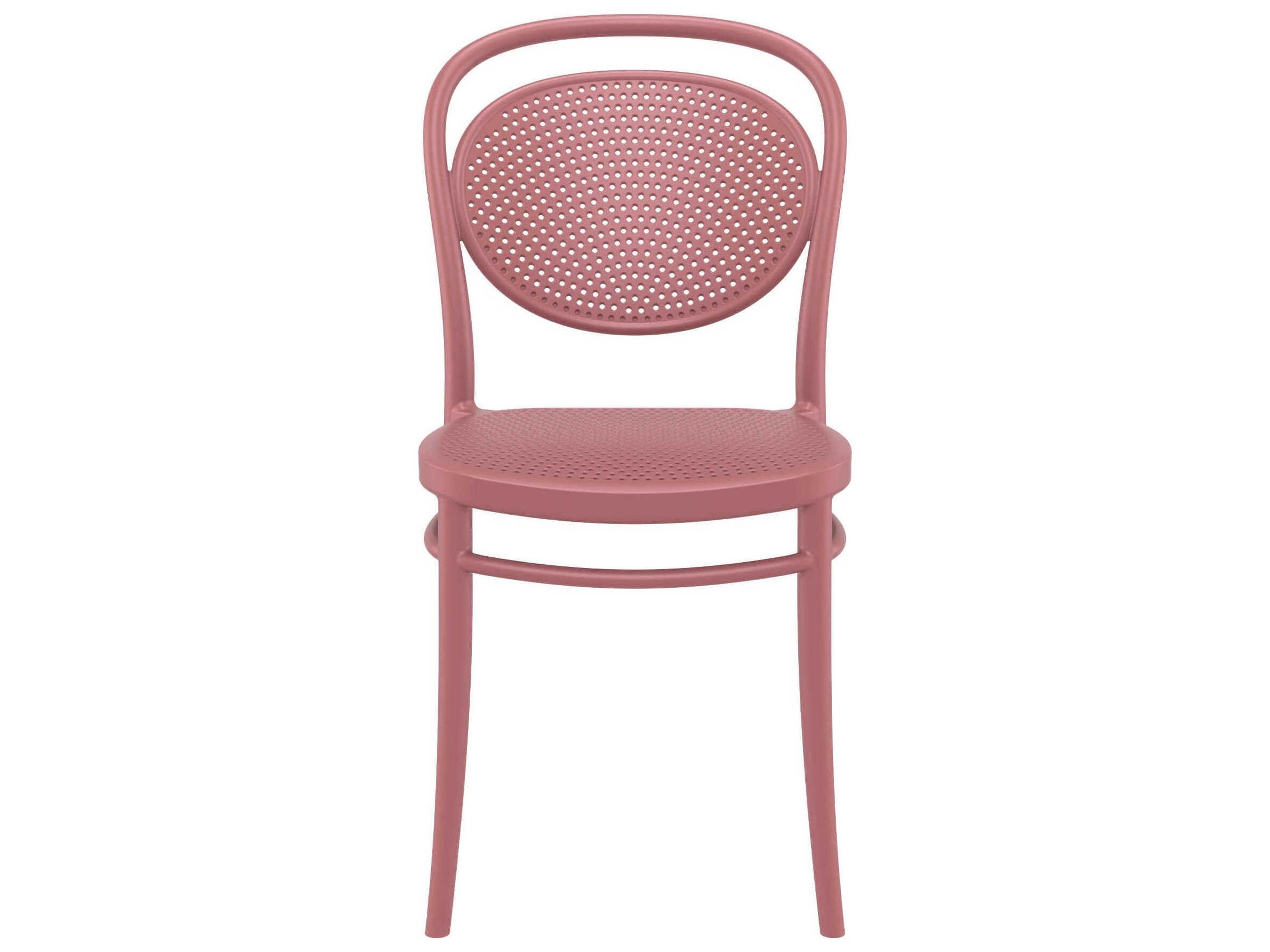 Compamia Marcel Marsala Polypropylene Dining Chair