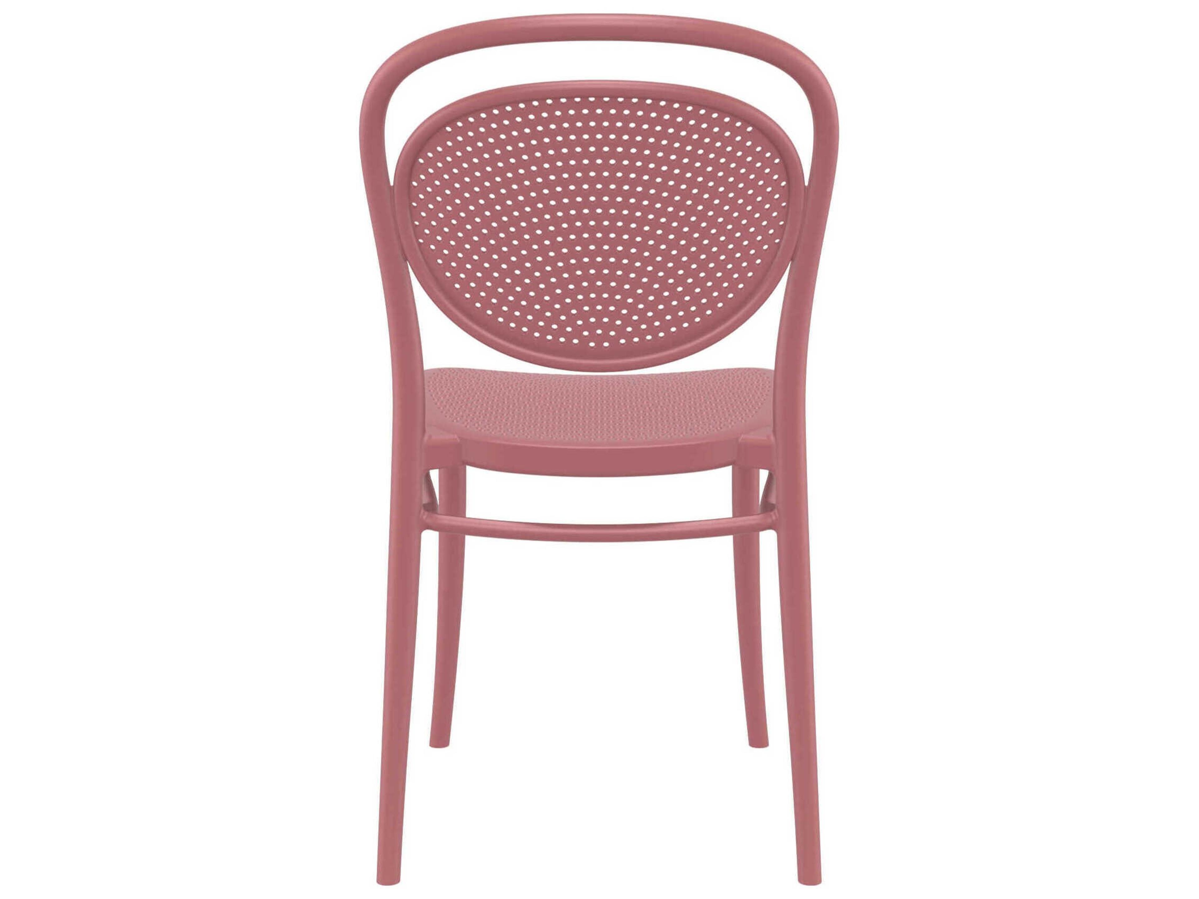 Compamia Marcel Marsala Polypropylene Dining Chair