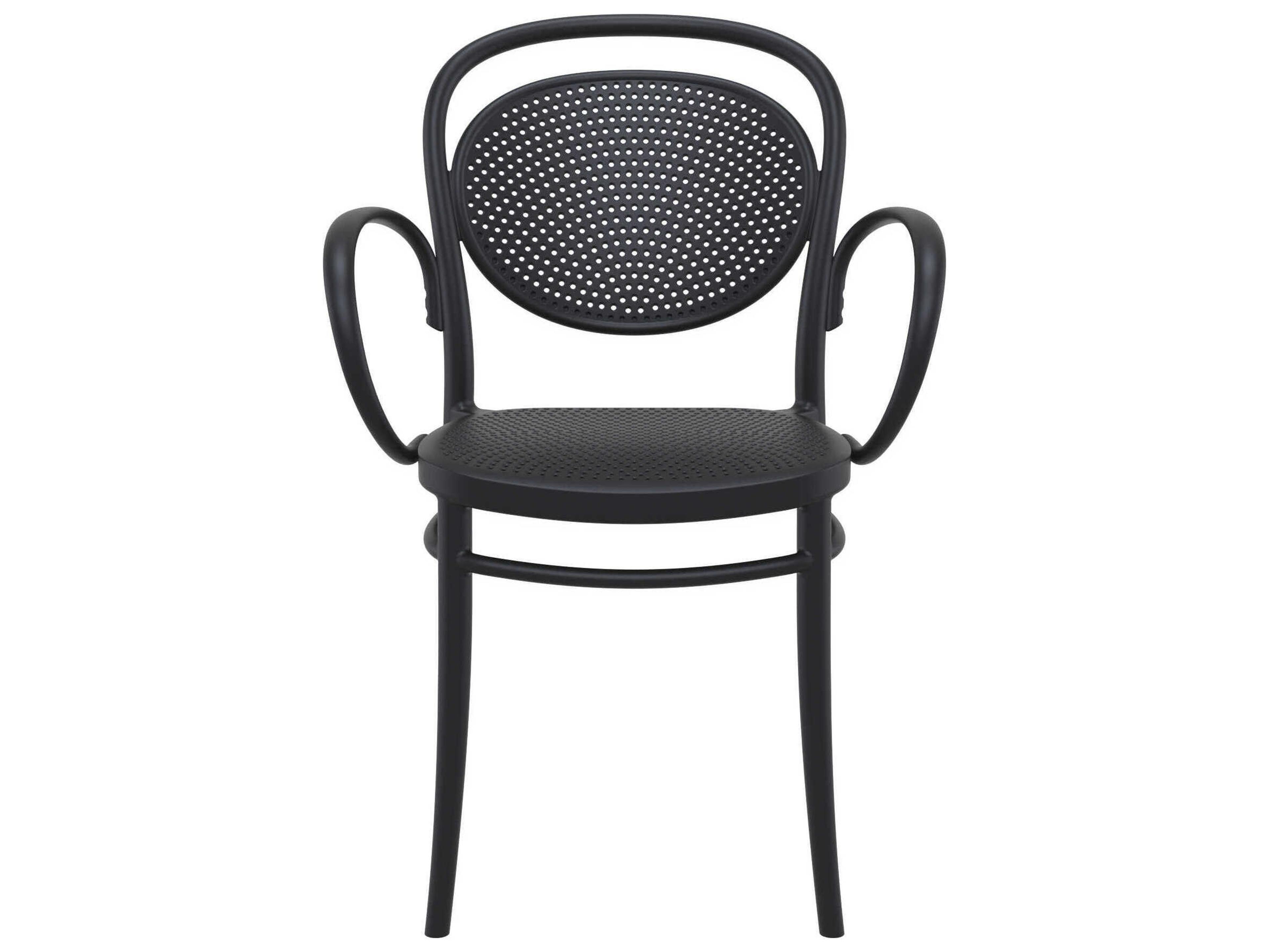 Compamia Marcel Black Polypropylene Dining Chair