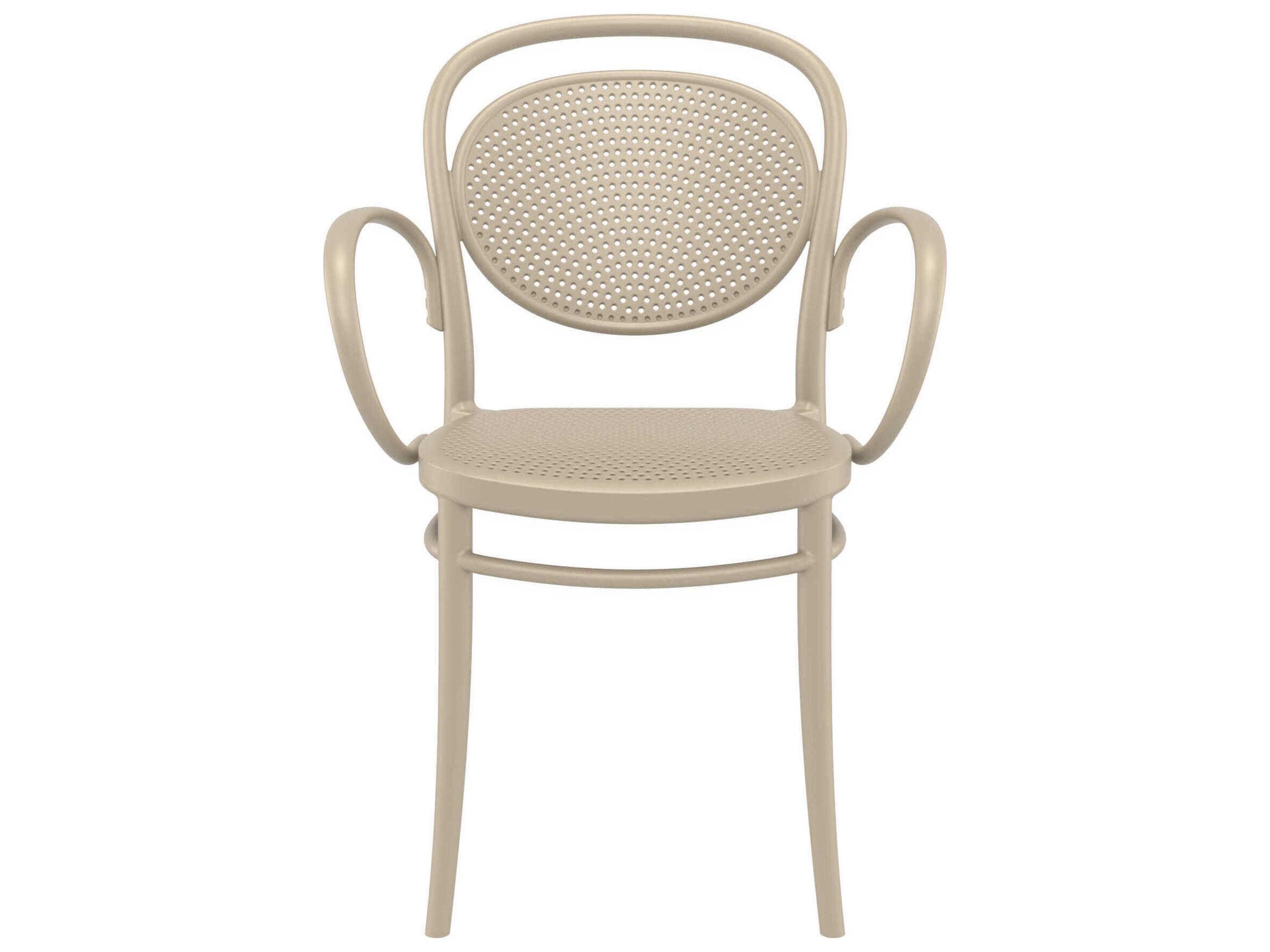 Compamia Marcel Taupe Polypropylene Dining Chair