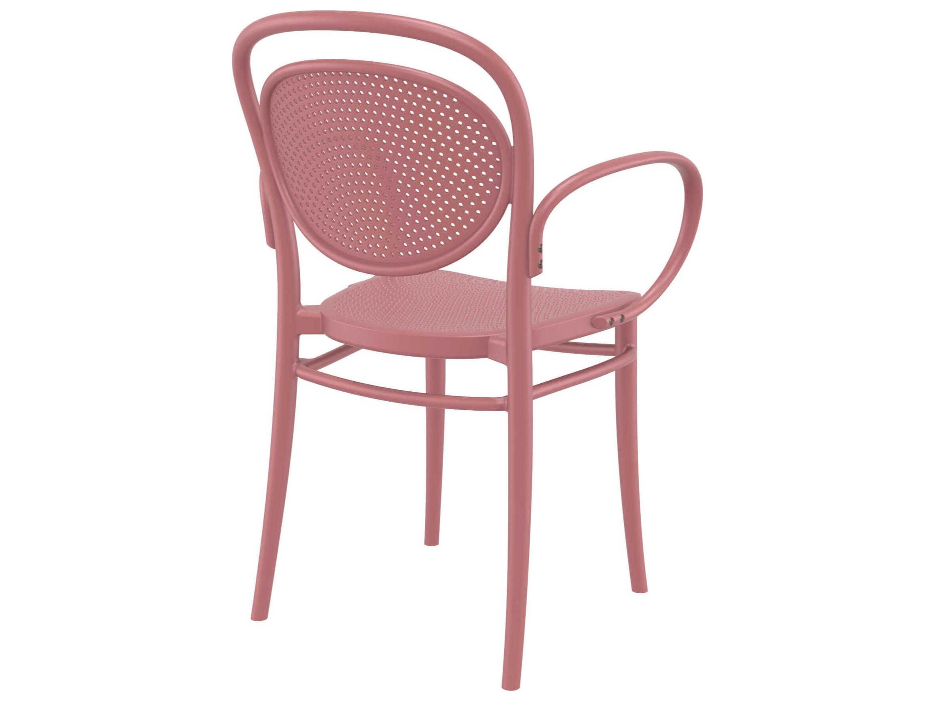 Compamia Marcel Marsala Polypropylene Dining Chair