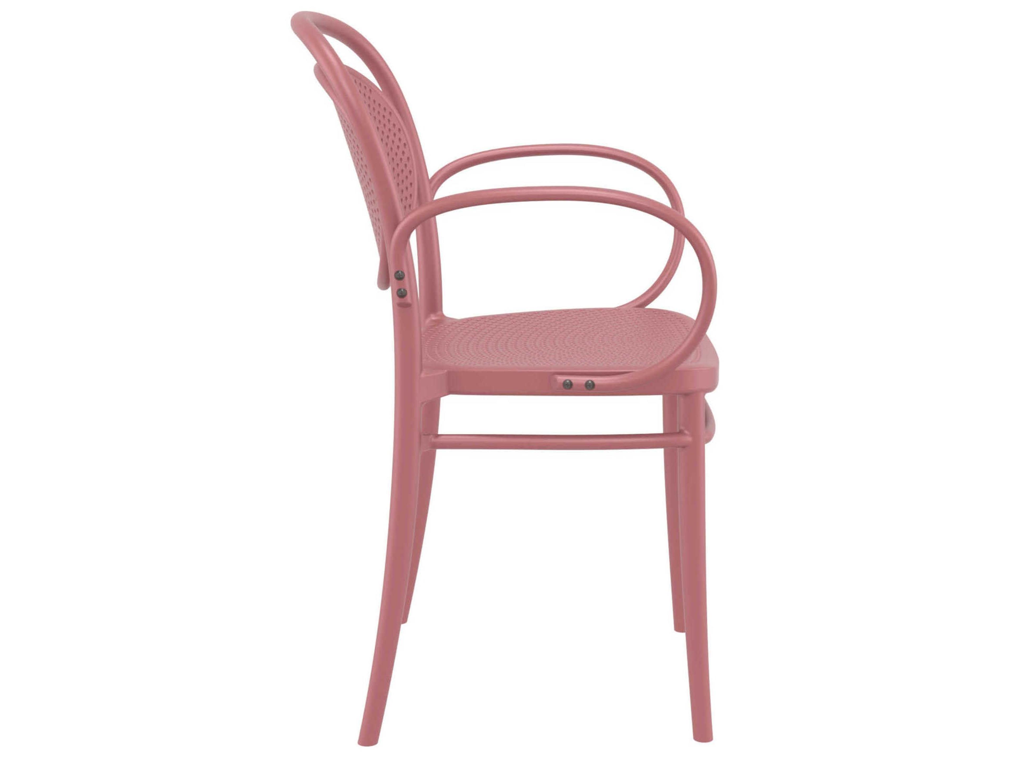 Compamia Marcel Marsala Polypropylene Dining Chair