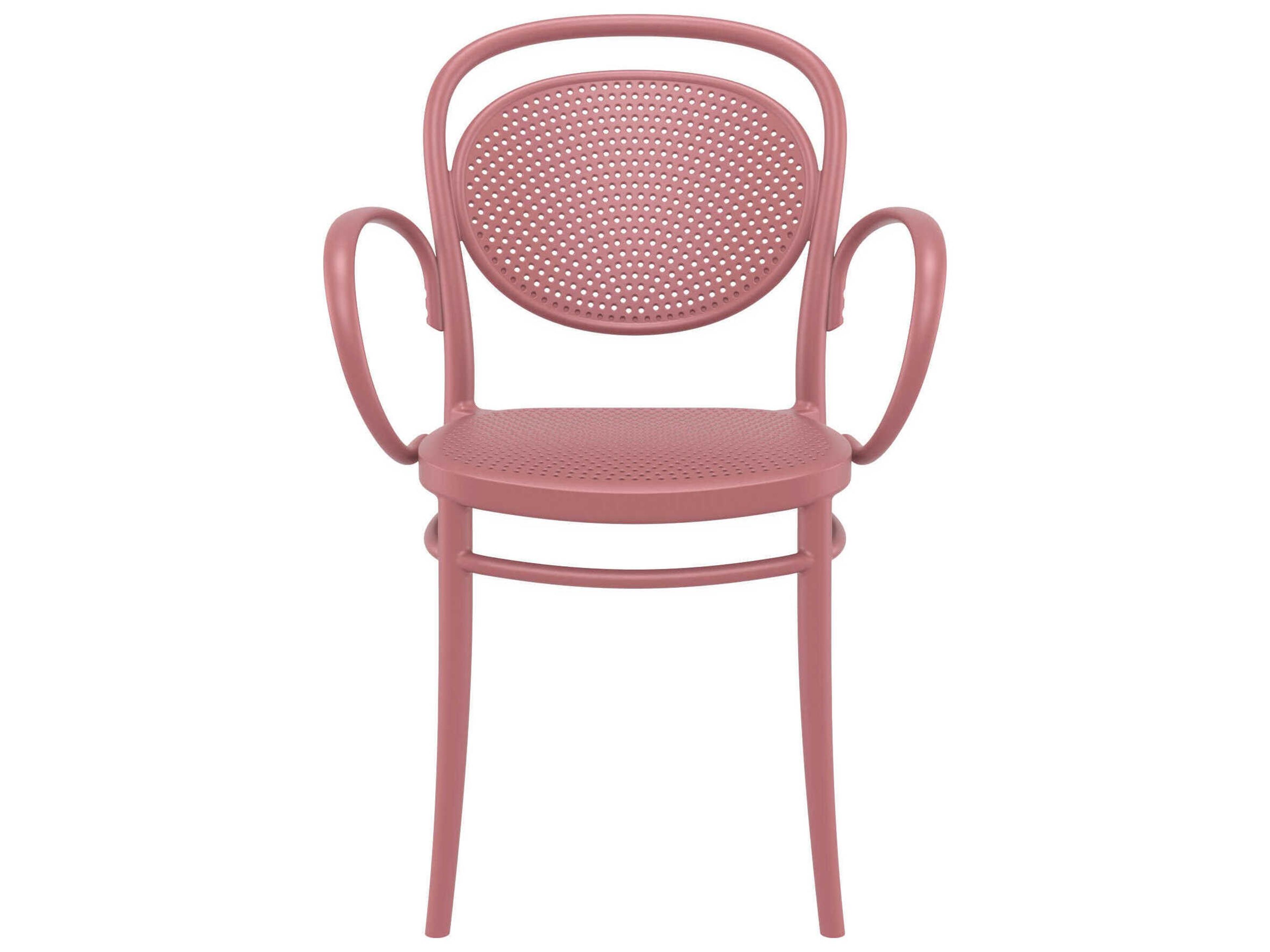 Compamia Marcel Marsala Polypropylene Dining Chair
