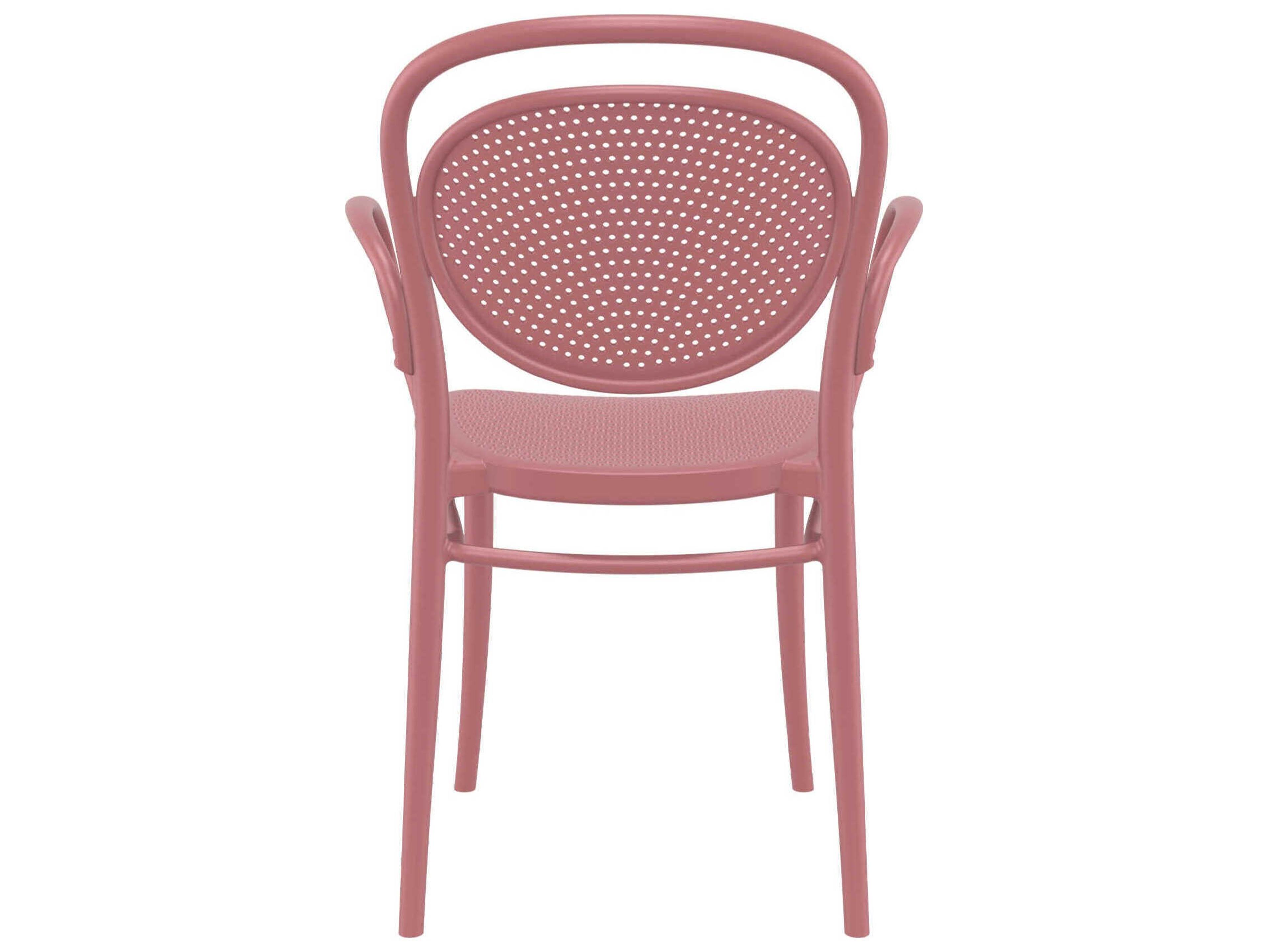 Compamia Marcel Marsala Polypropylene Dining Chair