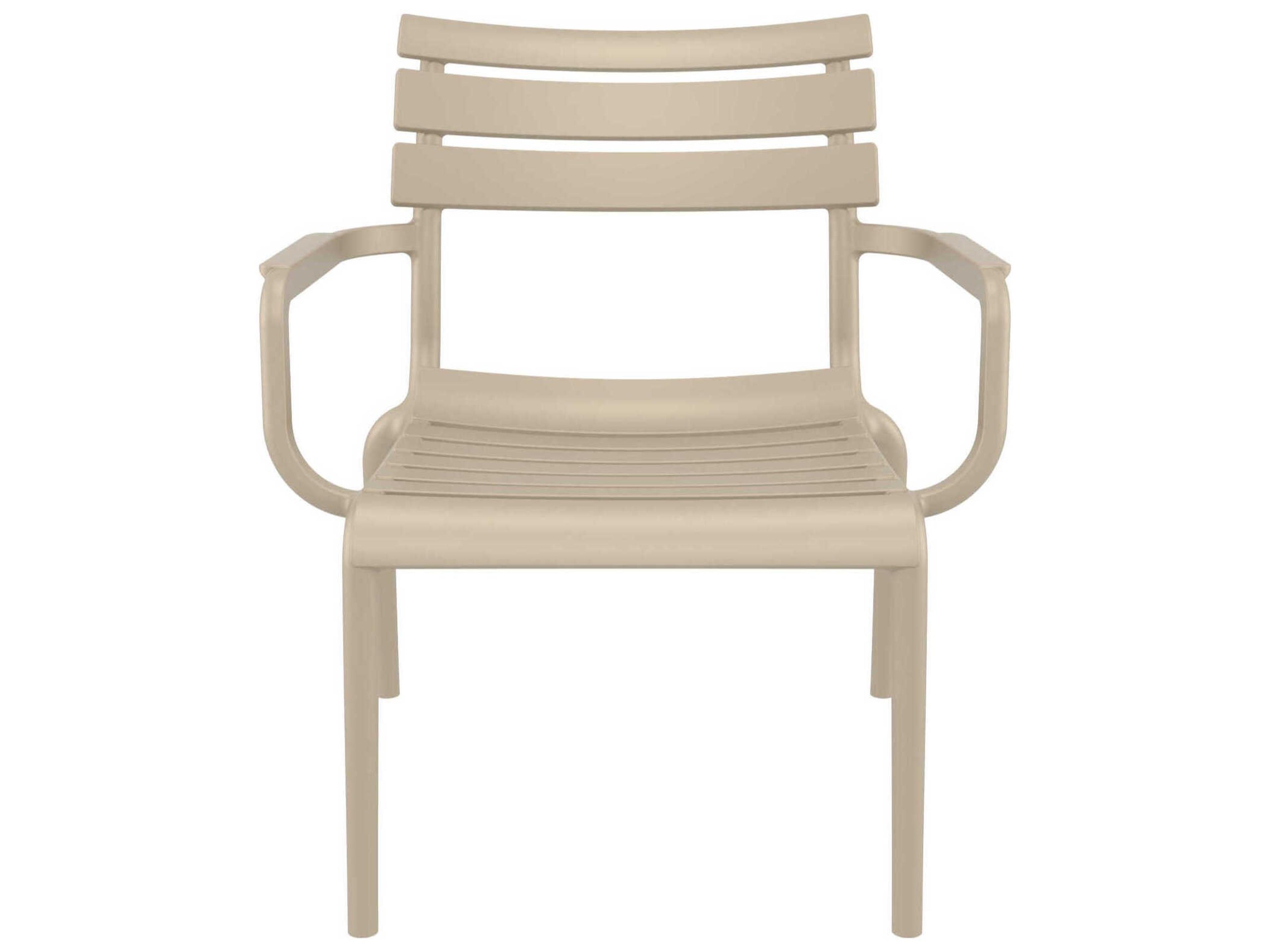 Compamia Paris Taupe Polypropylene Lounge Chair