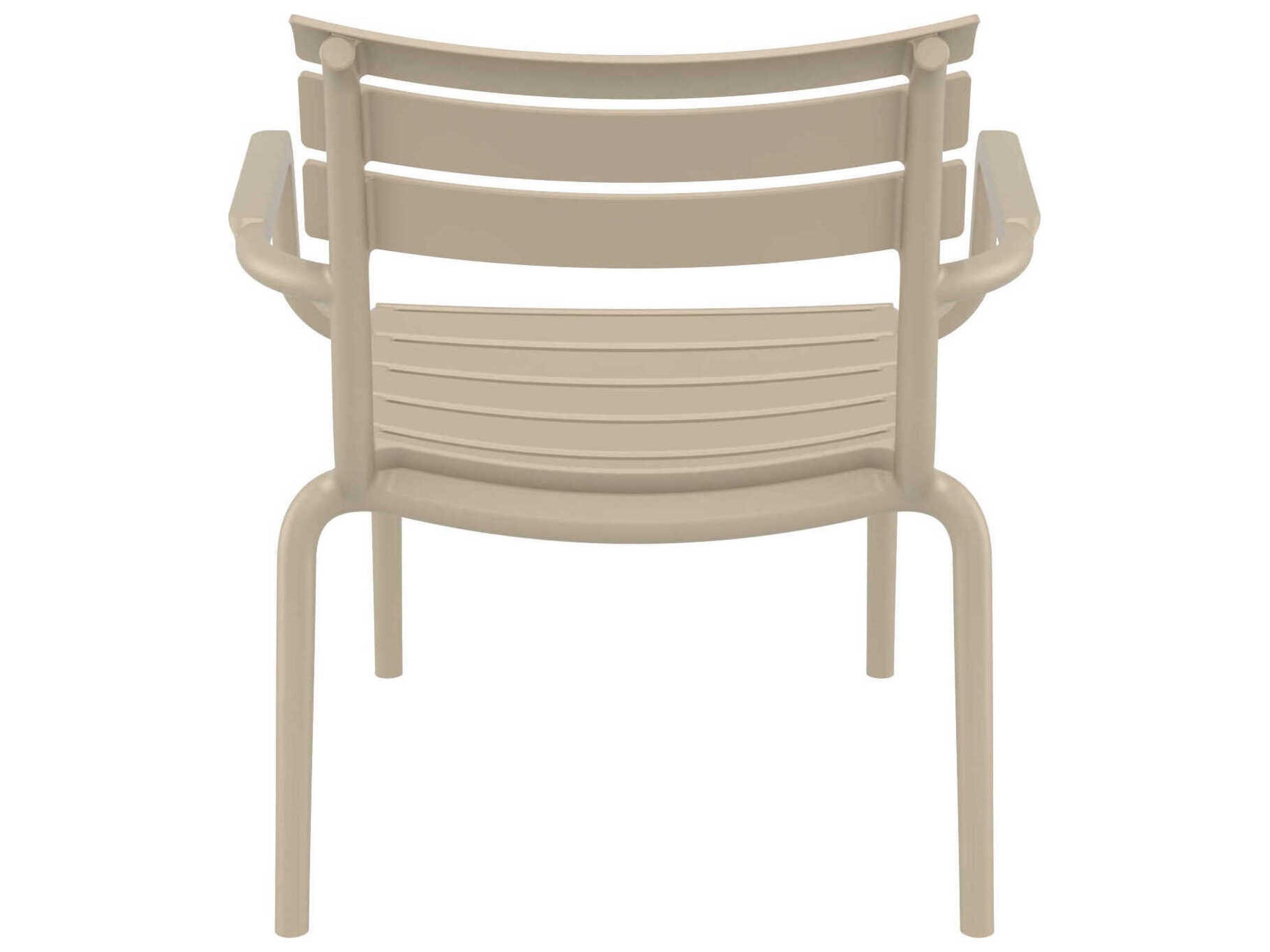 Compamia Paris Taupe Polypropylene Lounge Chair