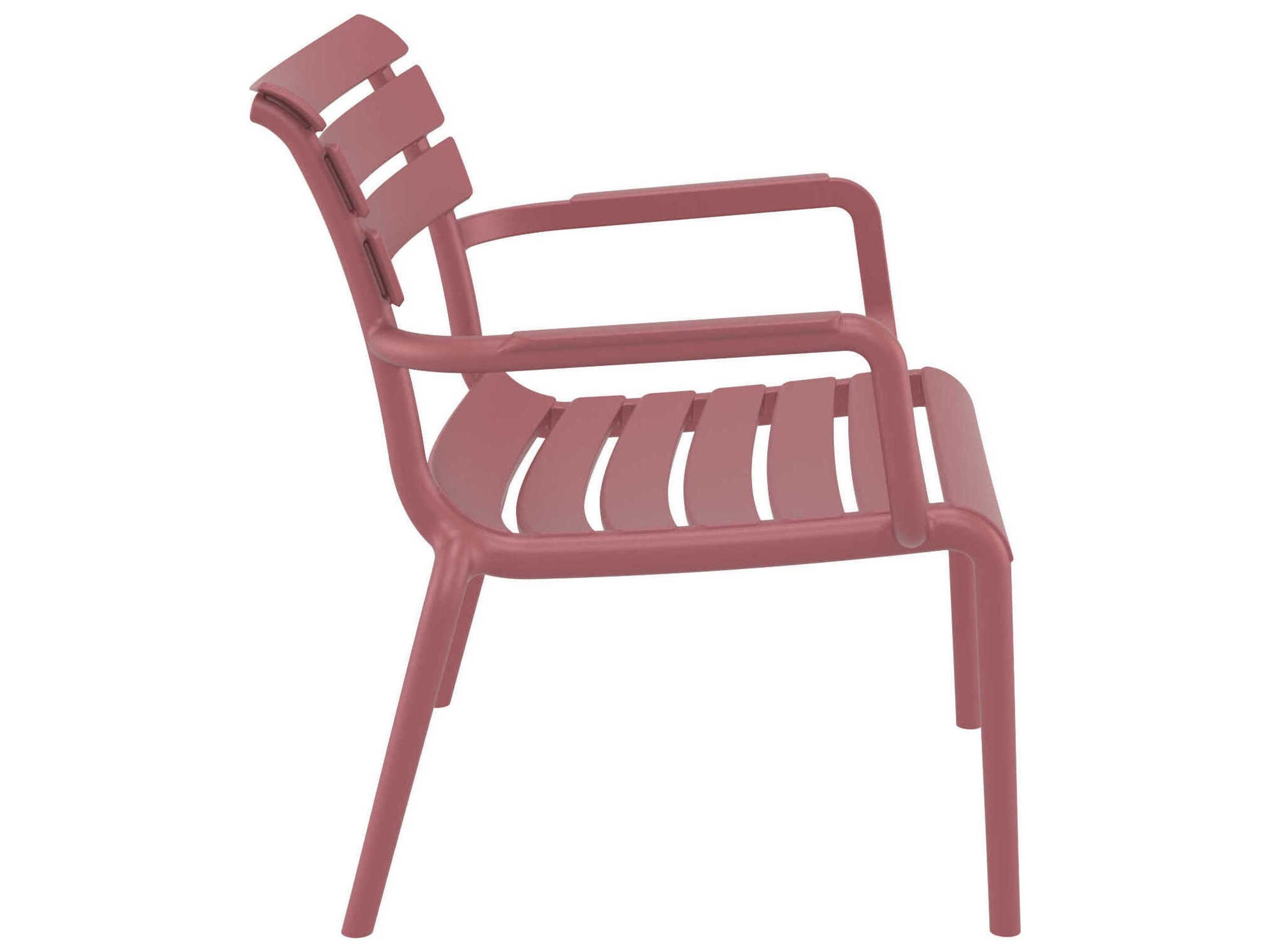 Compamia Paris Marsala Polypropylene Lounge Chair
