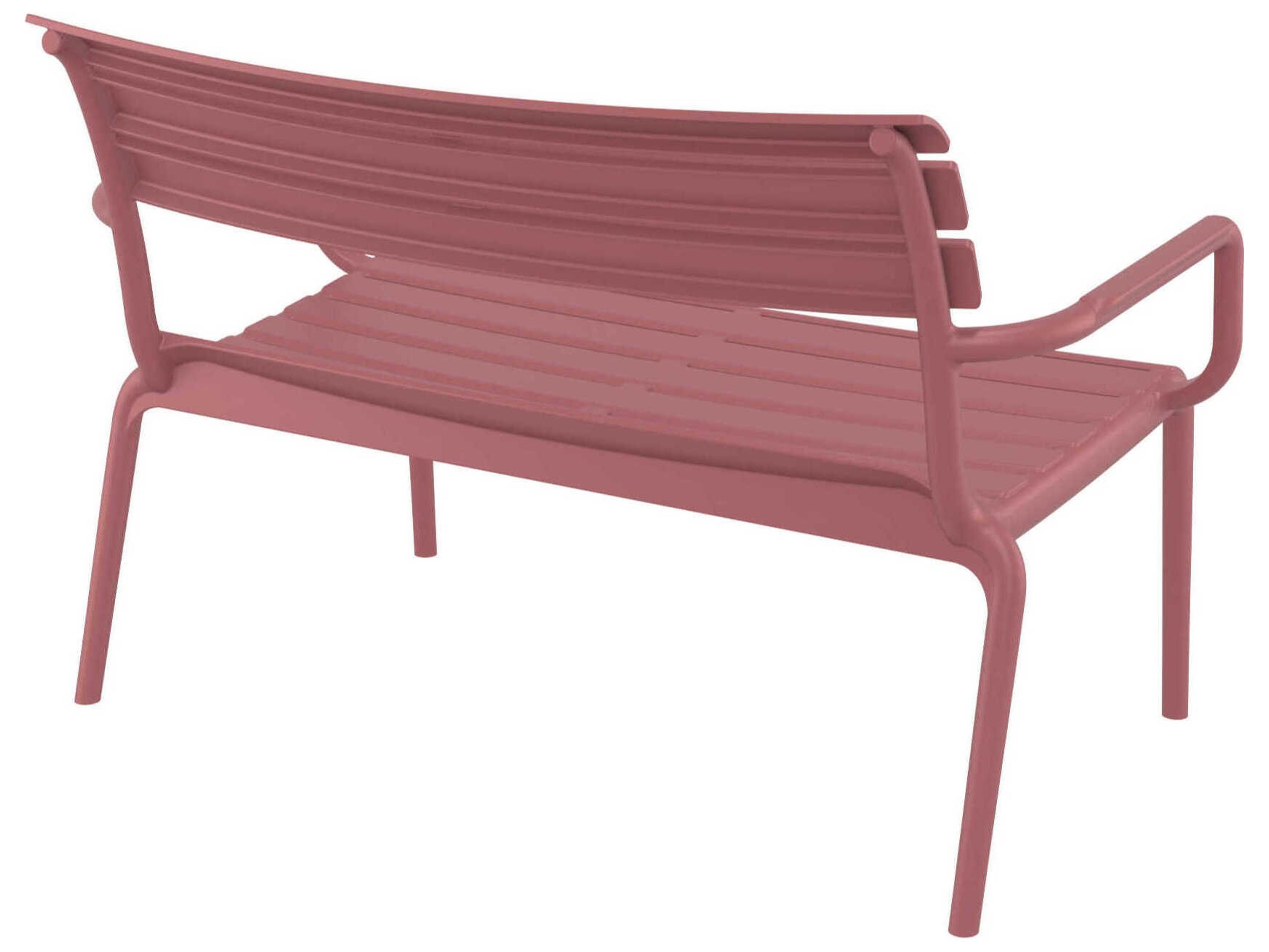 Compamia Paris Marsala Polypropylene Bench