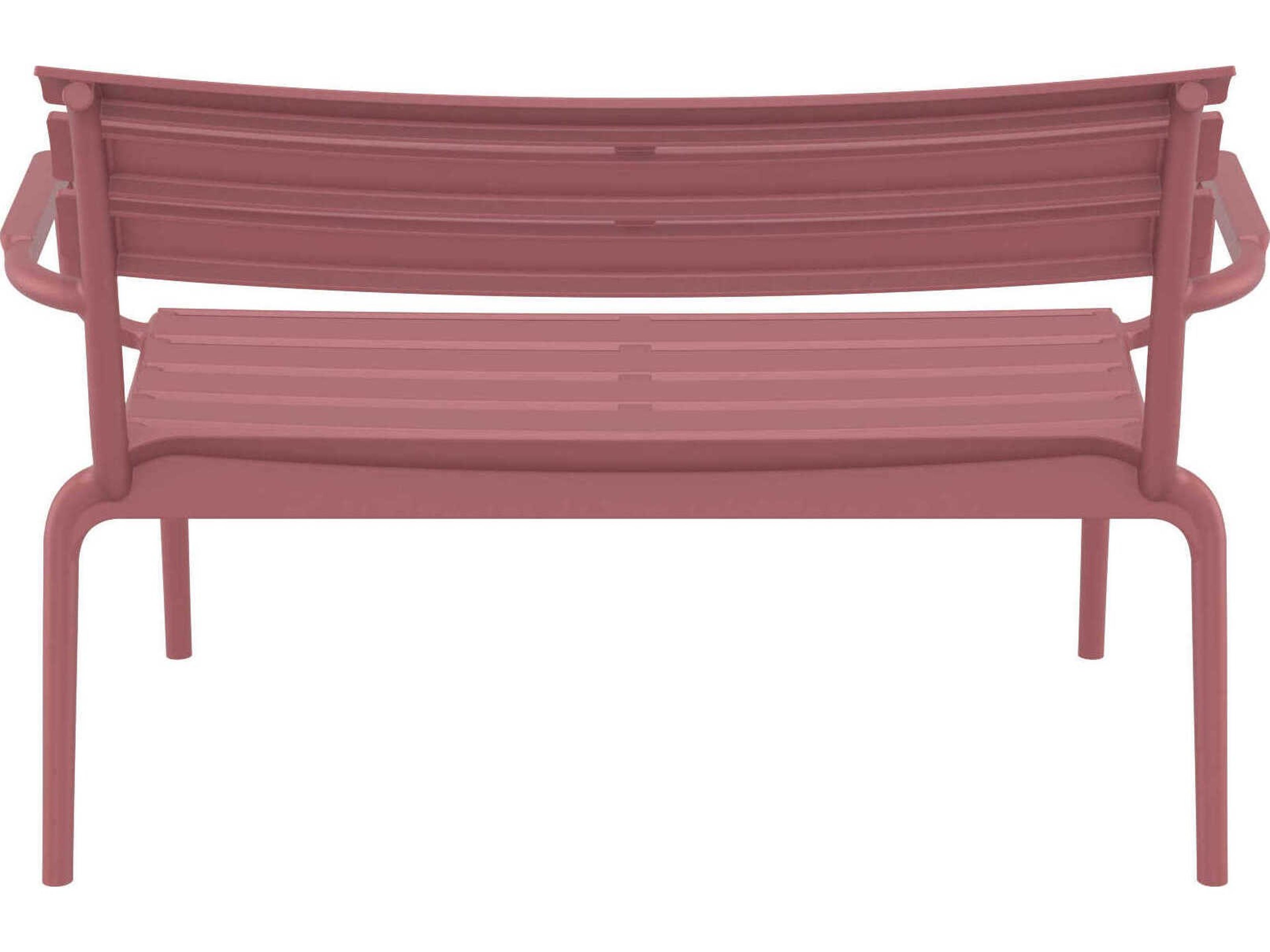 Compamia Paris Marsala Polypropylene Bench