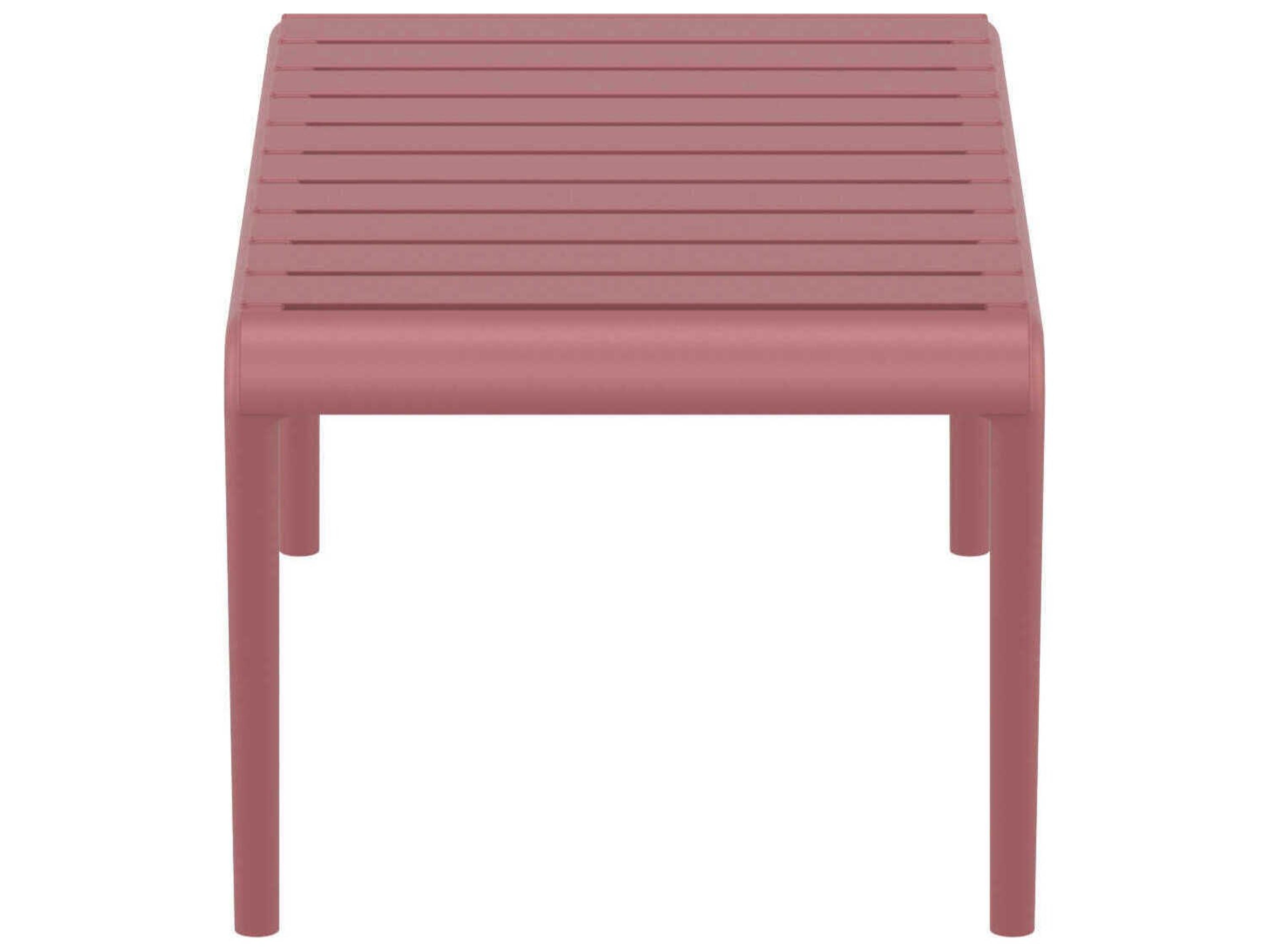 Compamia Paris Marsala Polypropylene Rectangular Coffee Table
