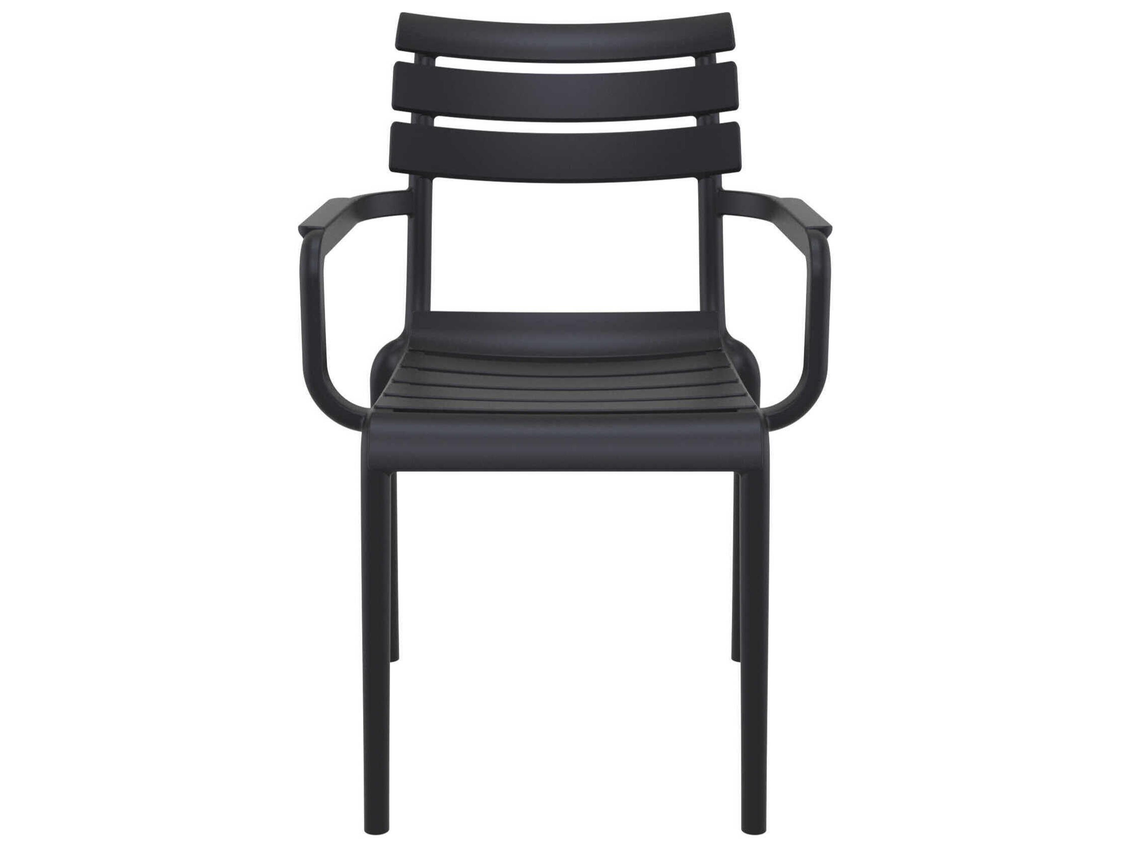 Compamia Paris Black Polypropylene Dining Chair