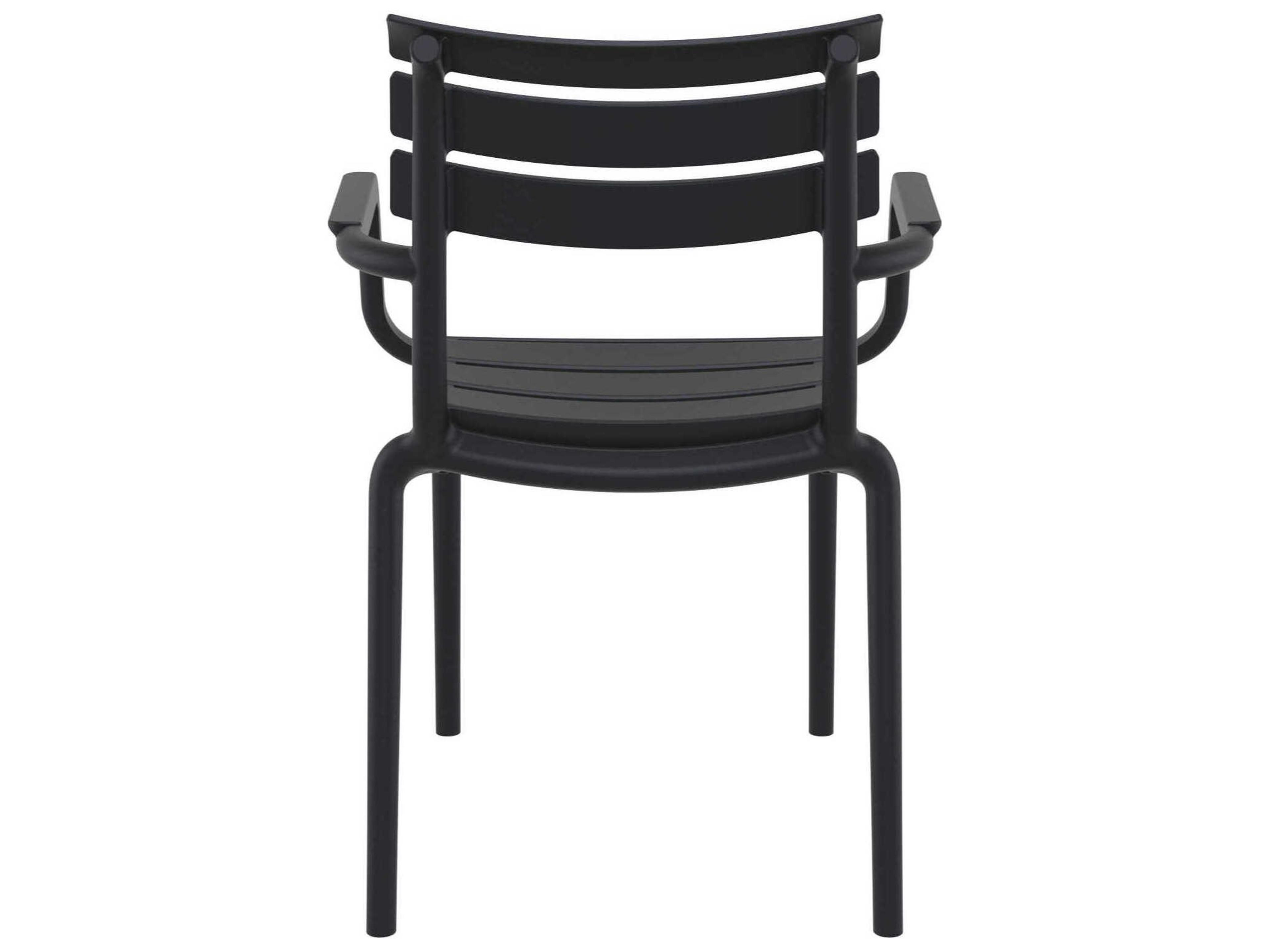Compamia Paris Black Polypropylene Dining Chair