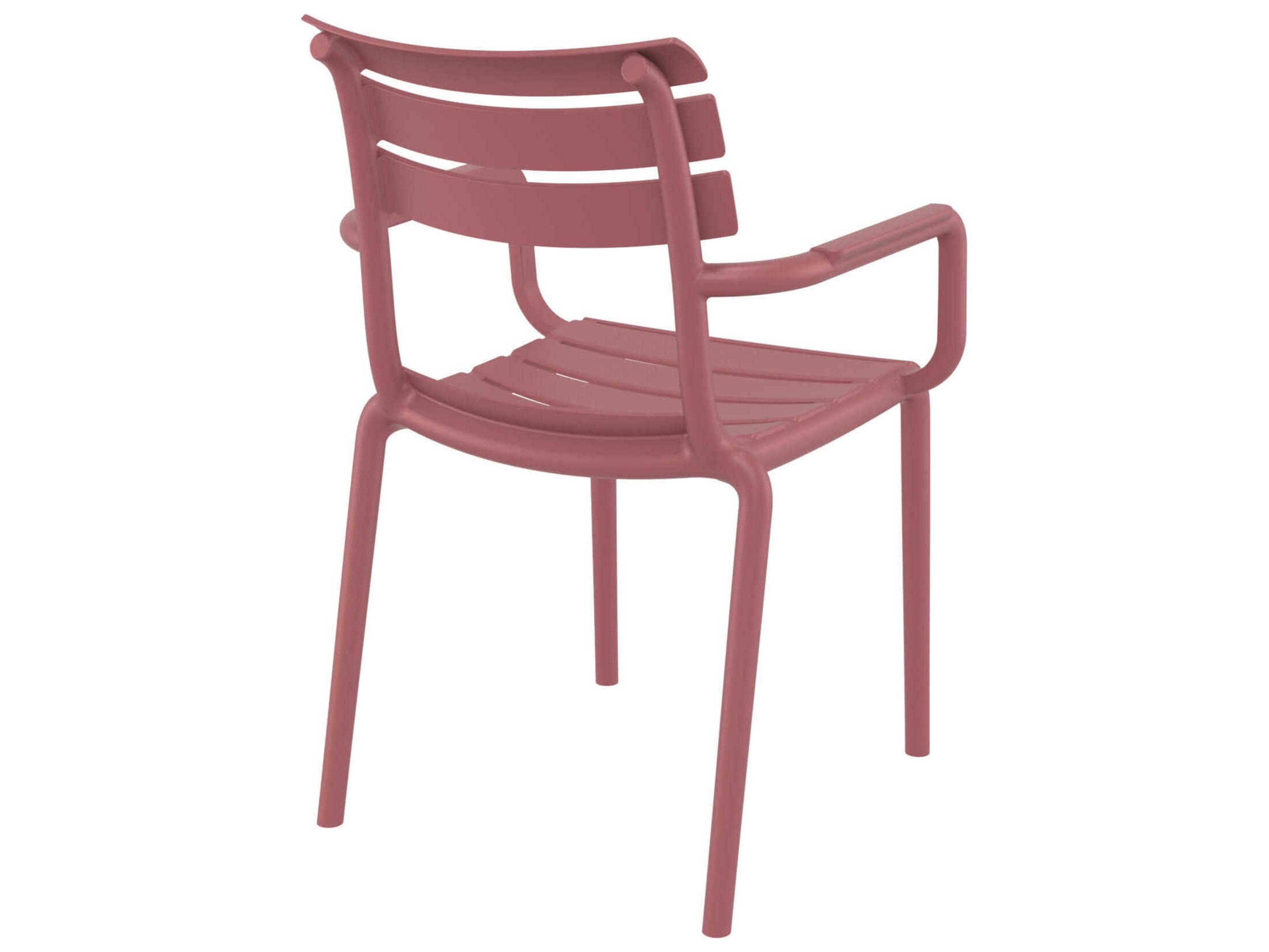 Compamia Paris Marsala Polypropylene Dining Chair