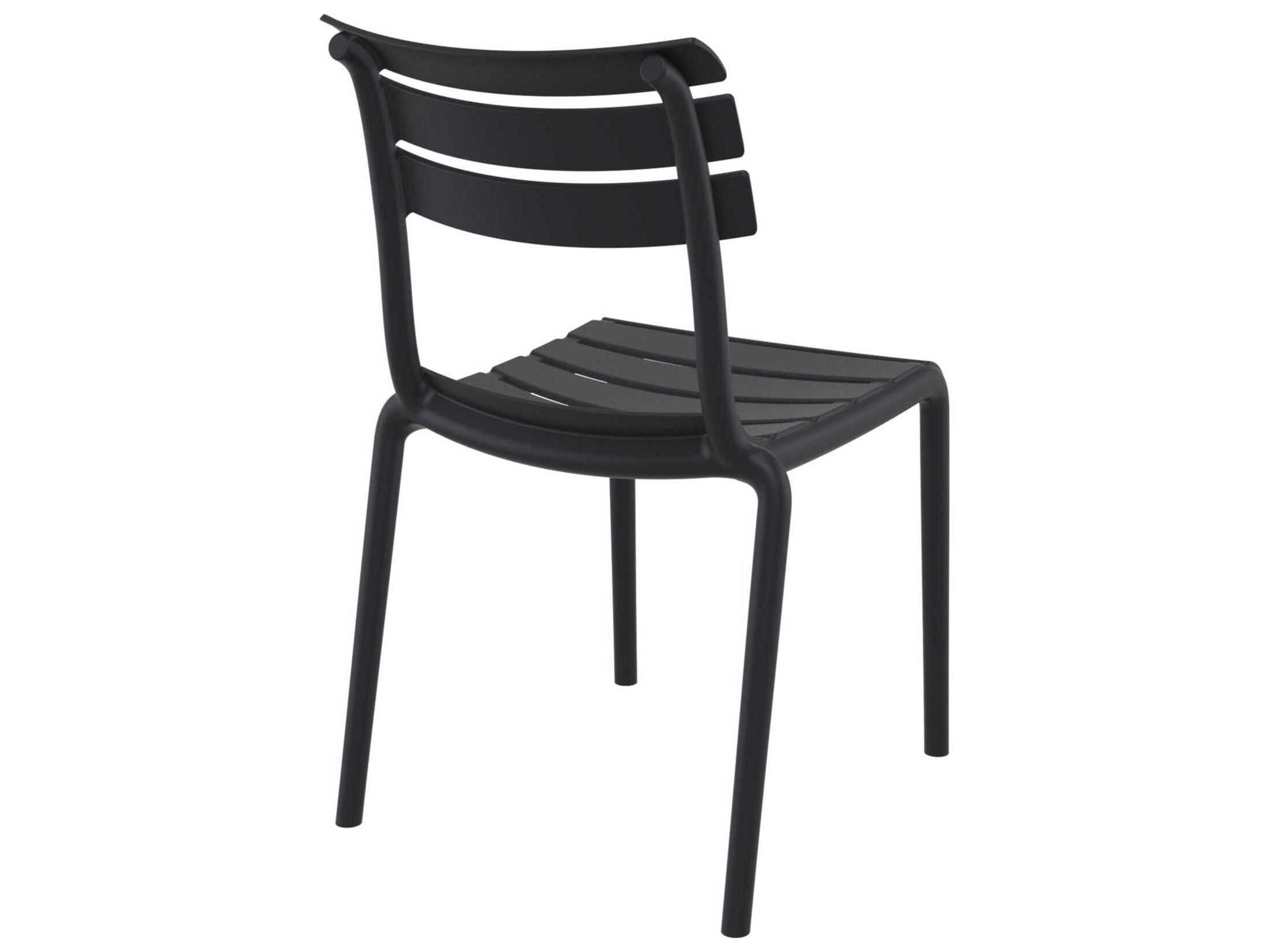 Compamia Helen Black Polypropylene Dining Chair