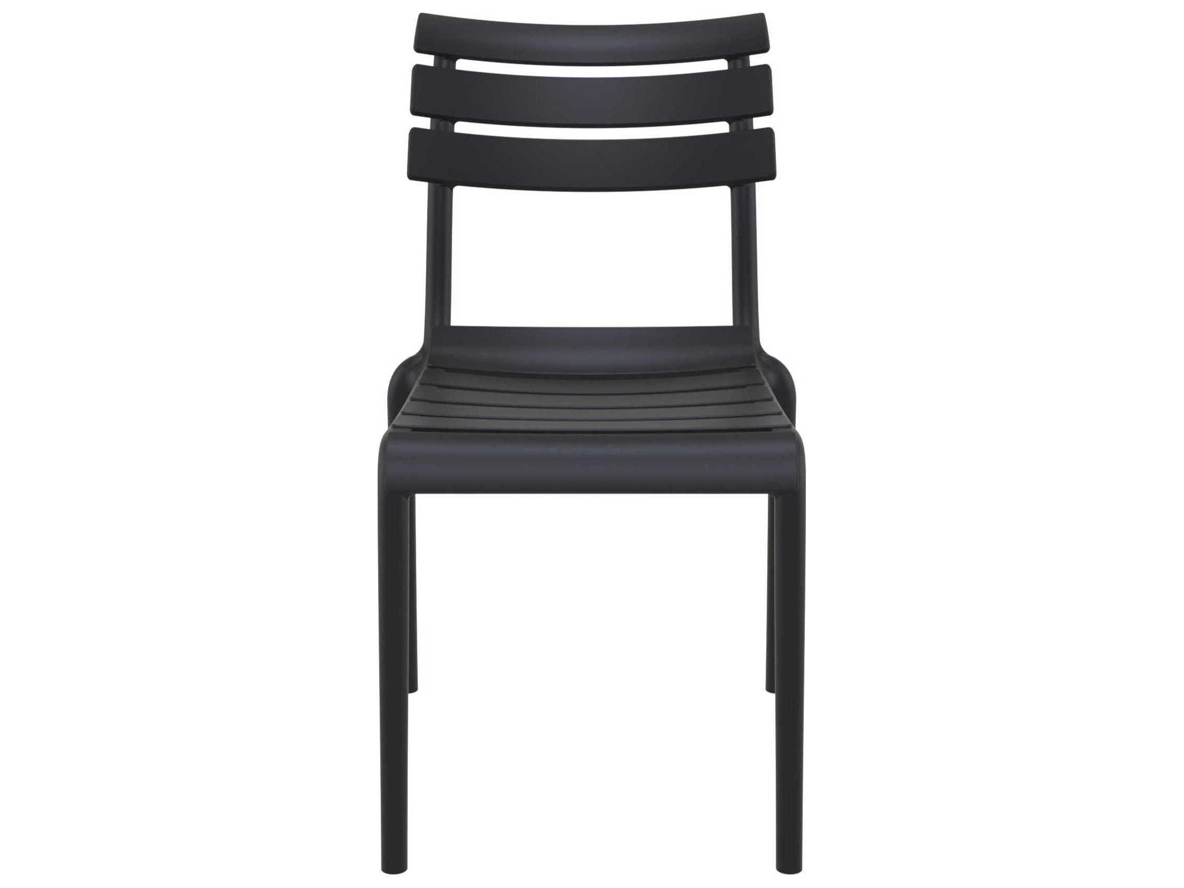 Compamia Helen Black Polypropylene Dining Chair