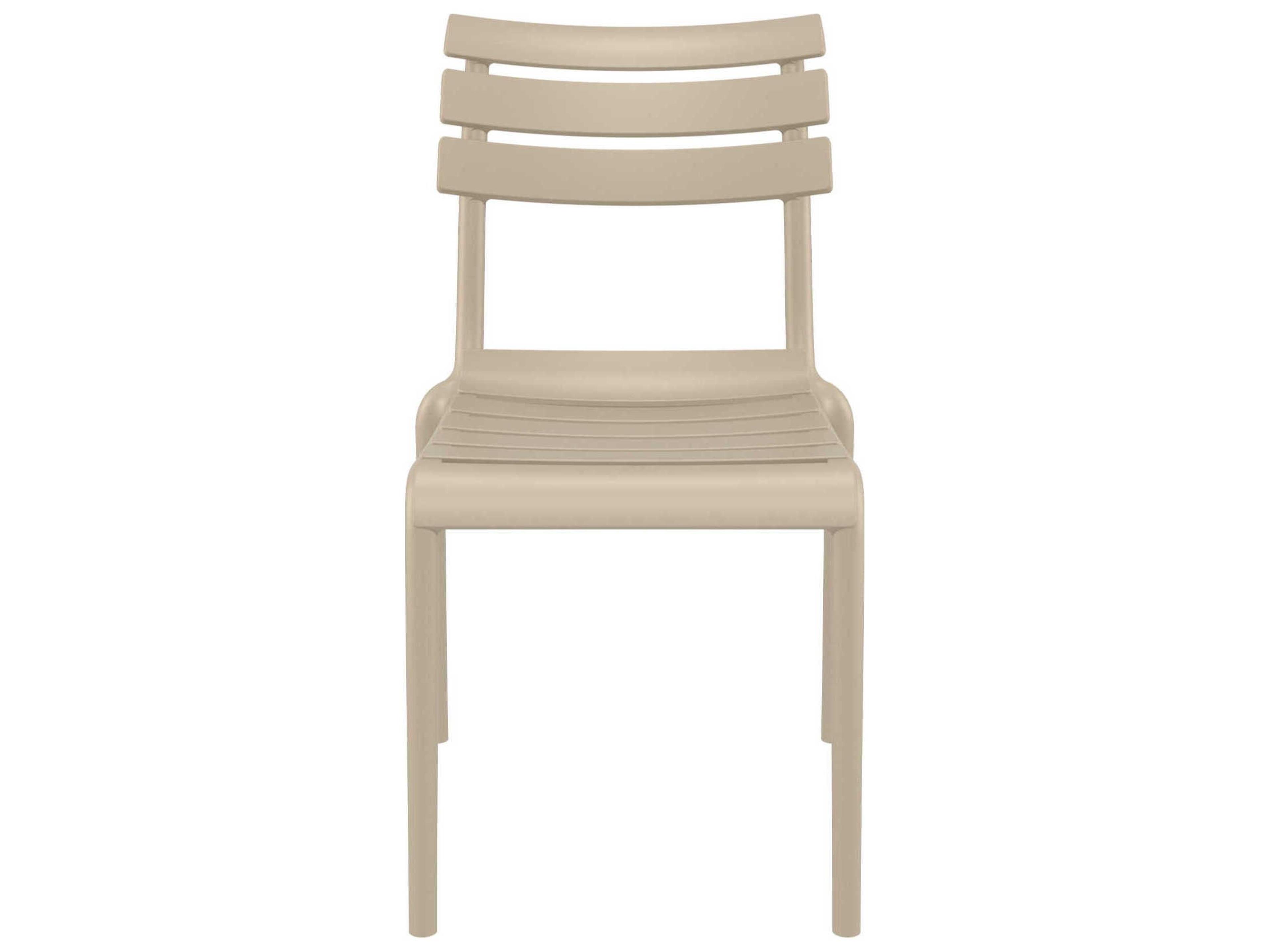 Compamia Helen Taupe Polypropylene Dining Chair