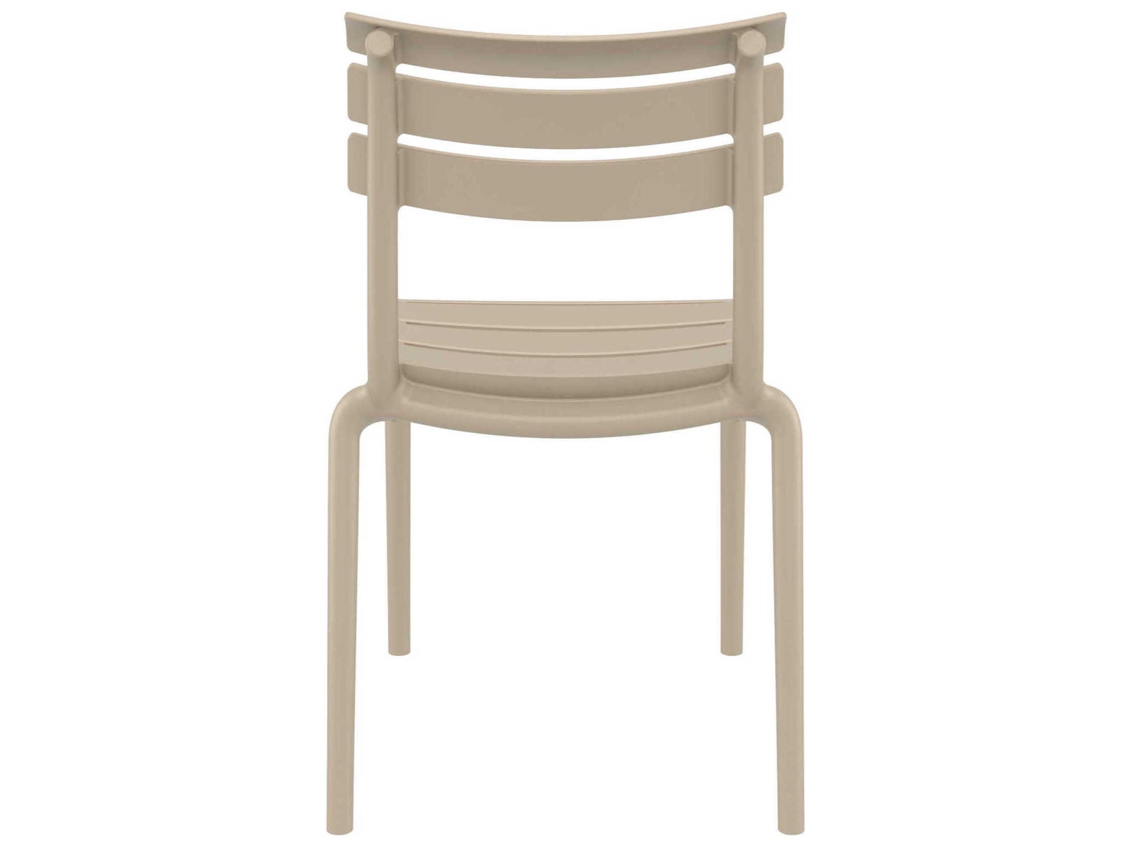 Compamia Helen Taupe Polypropylene Dining Chair