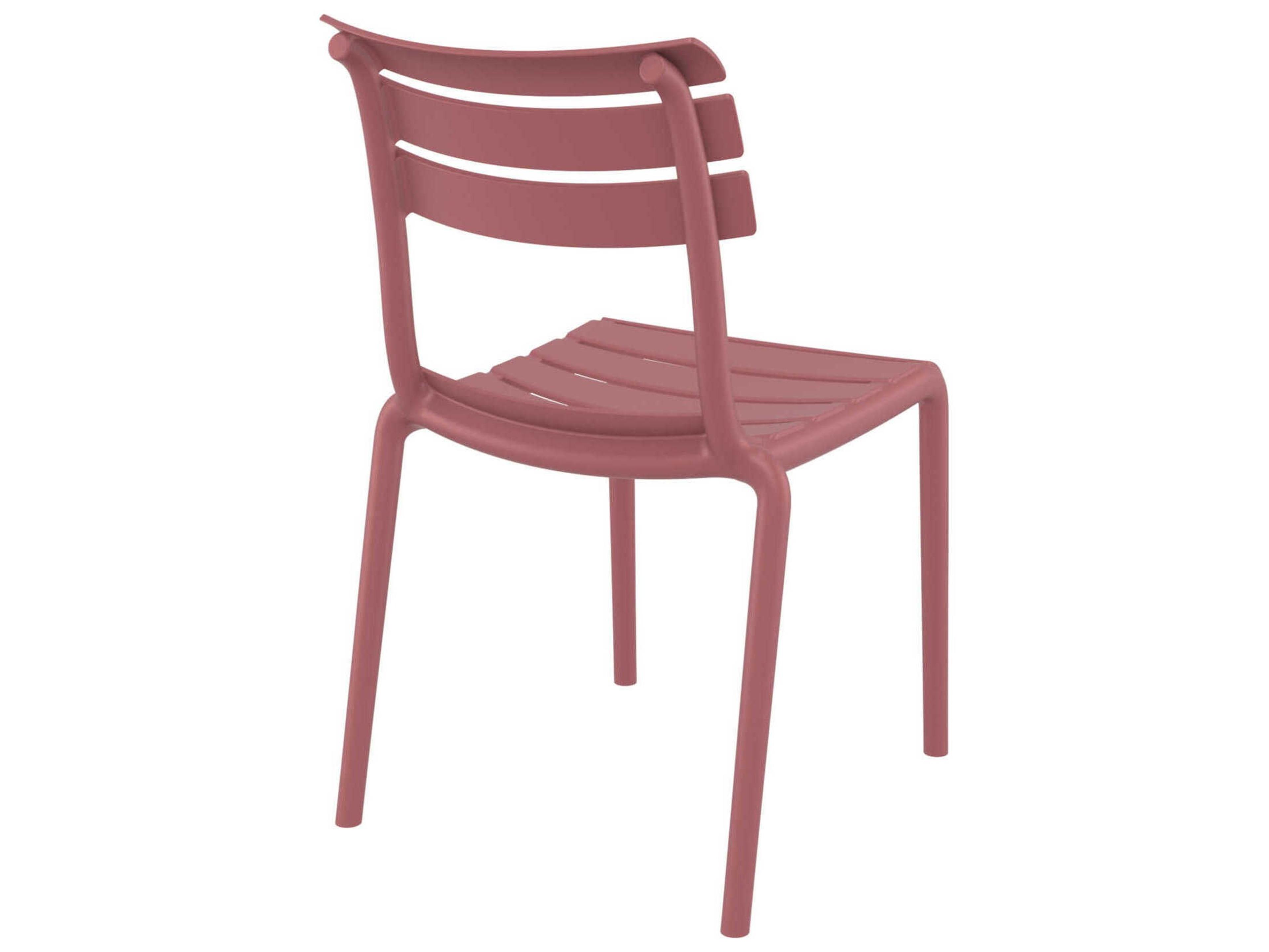 Compamia Helen Marsala Polypropylene Dining Chair