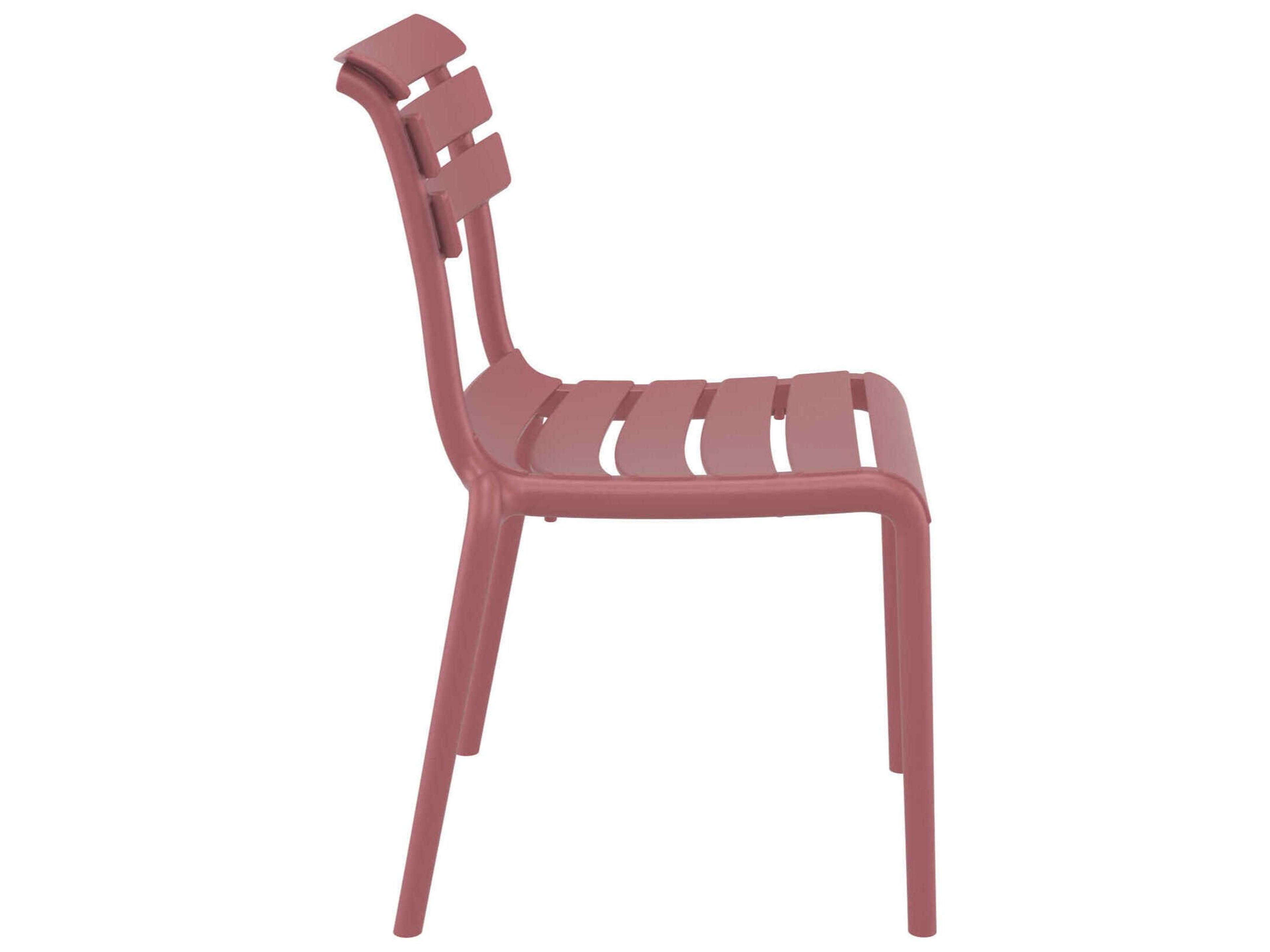 Compamia Helen Marsala Polypropylene Dining Chair