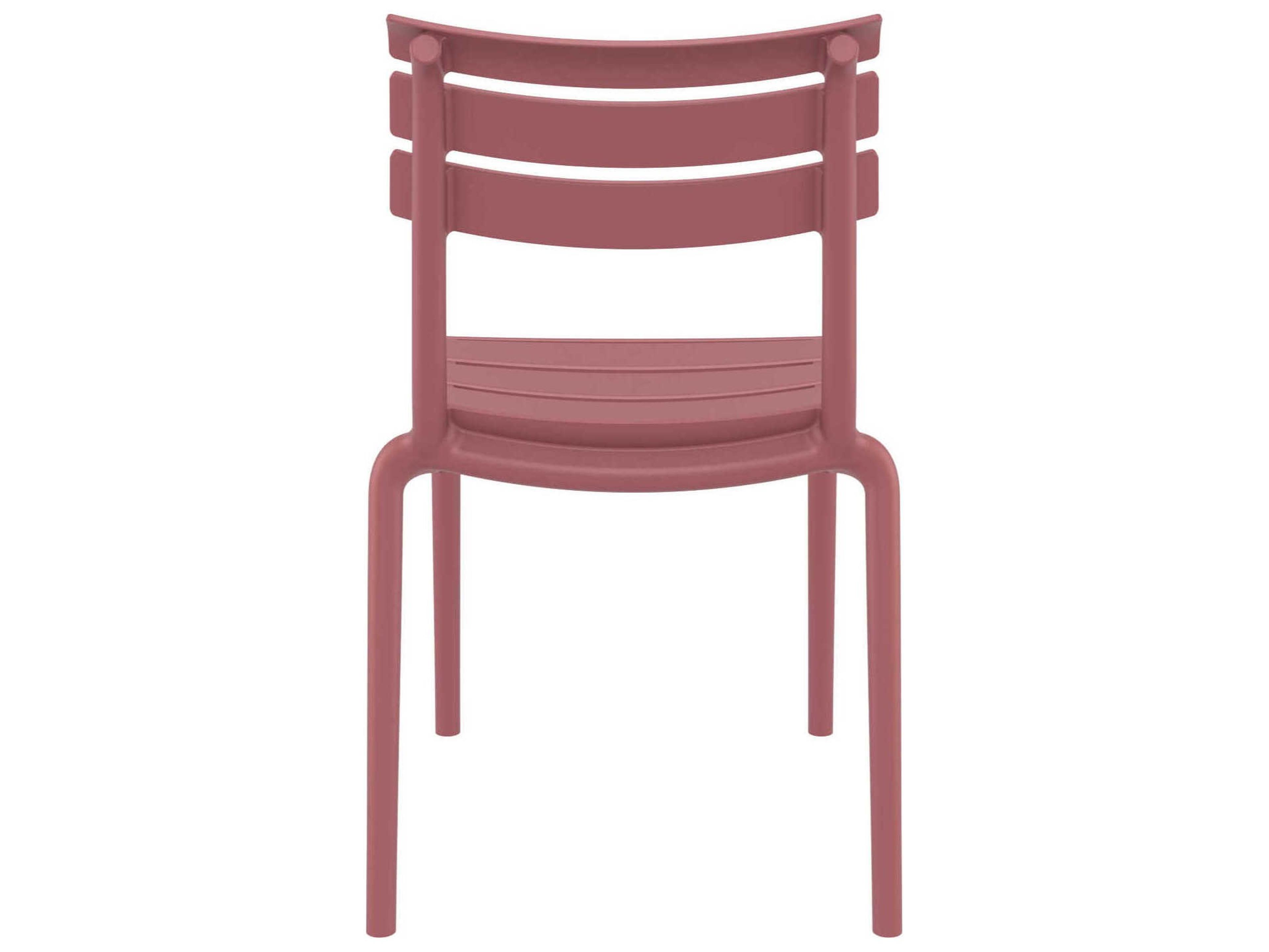 Compamia Helen Marsala Polypropylene Dining Chair