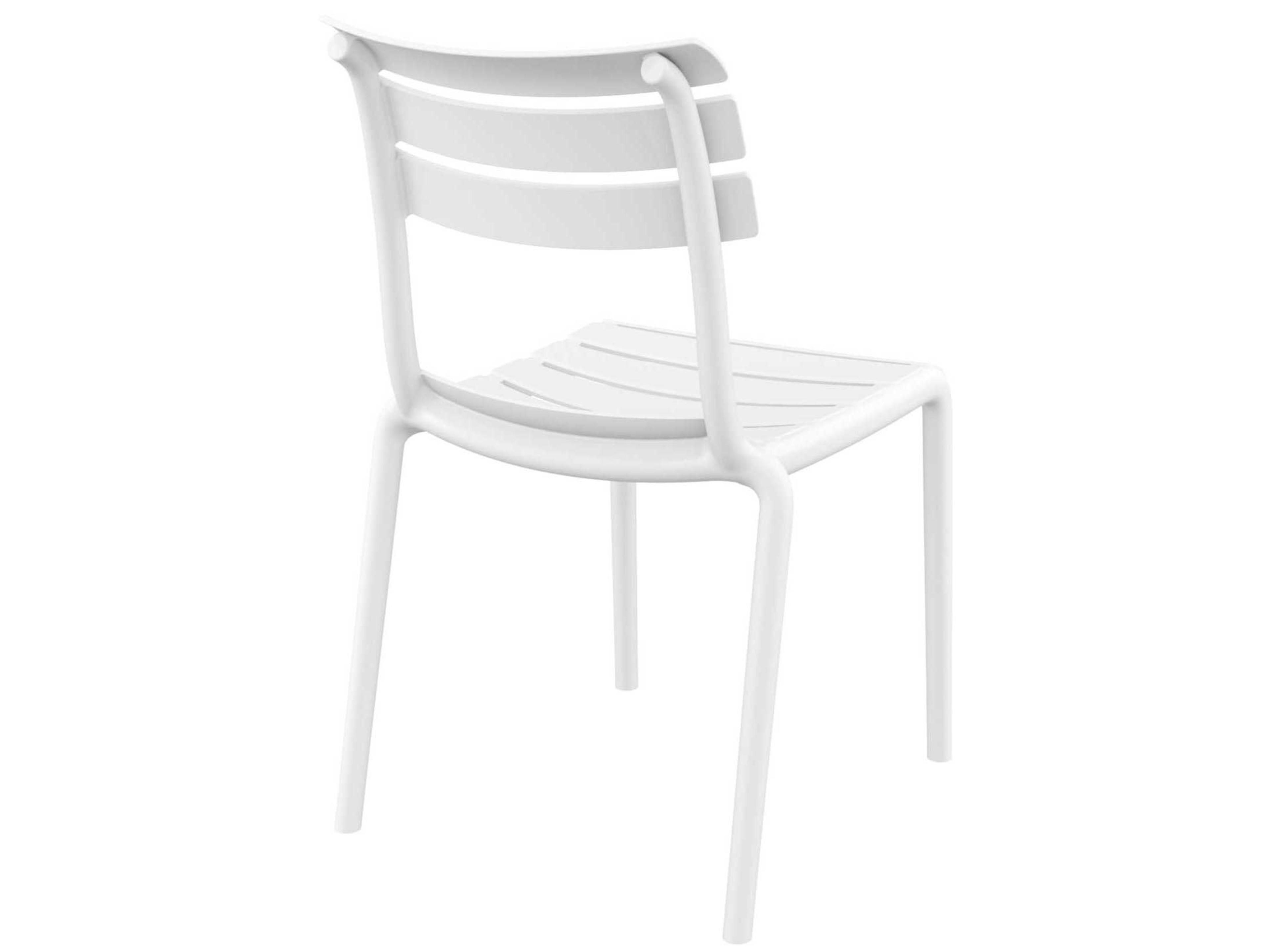 Compamia Helen White Polypropylene Dining Chair