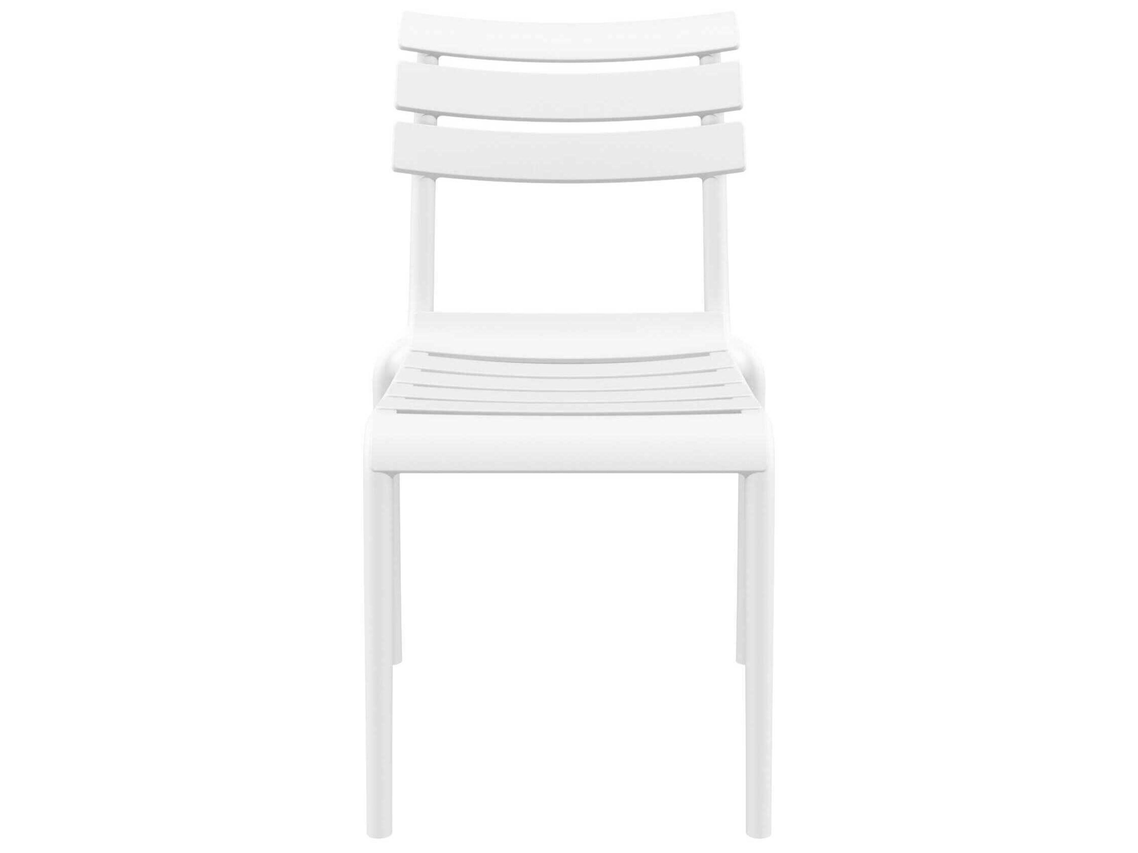 Compamia Helen White Polypropylene Dining Chair