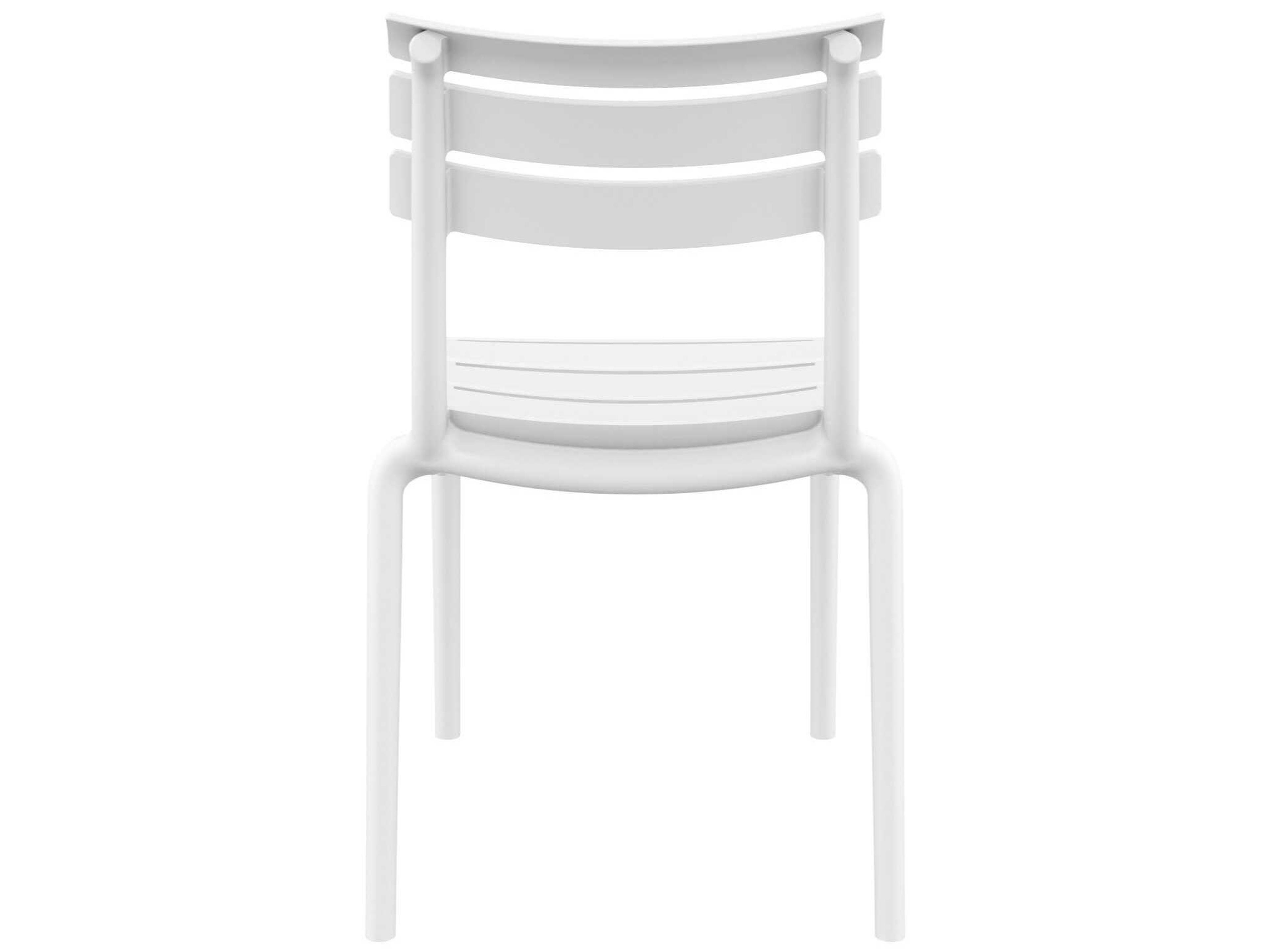 Compamia Helen White Polypropylene Dining Chair