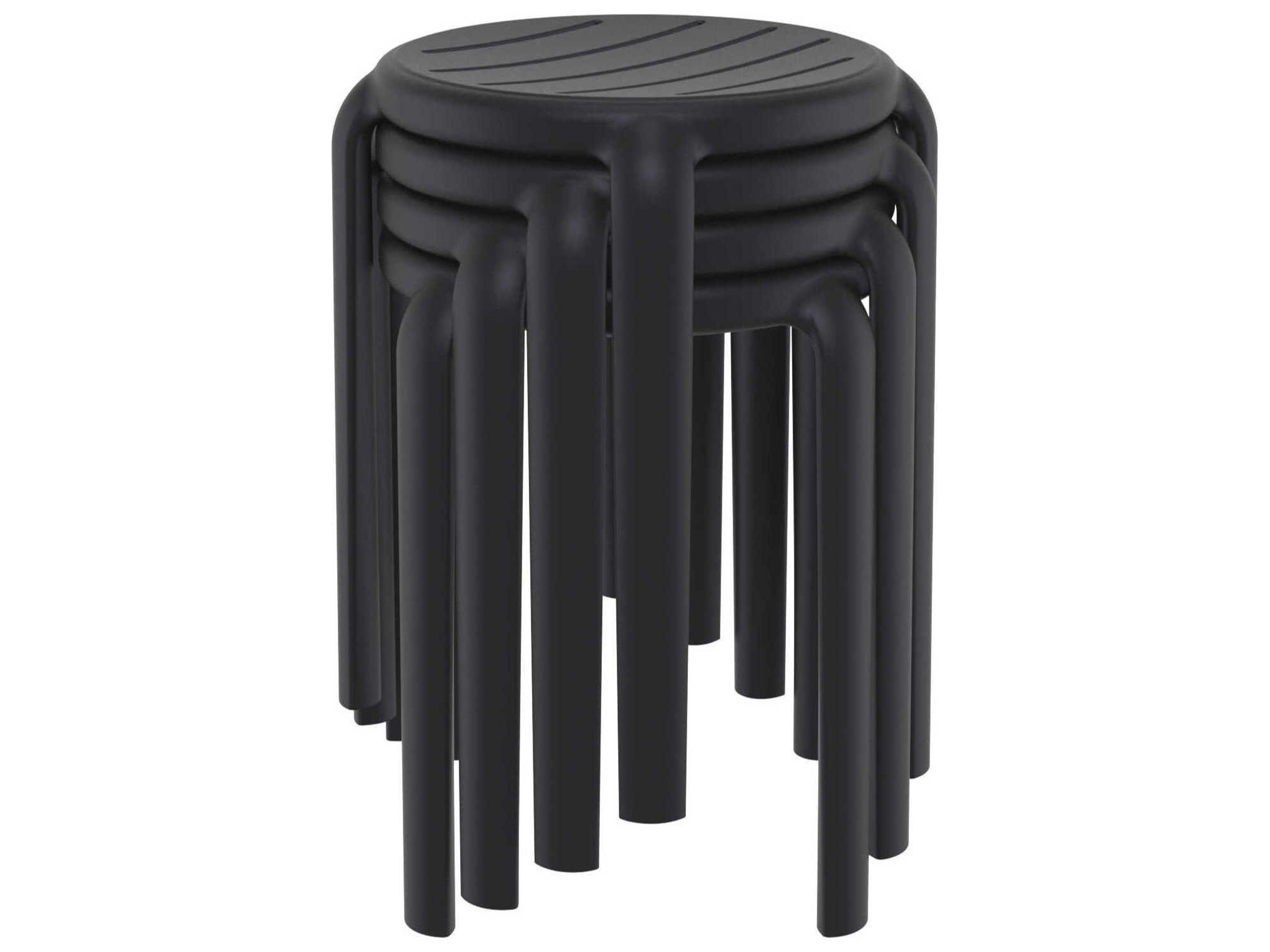 Compamia Tom Black Polypropylene Dining Chair