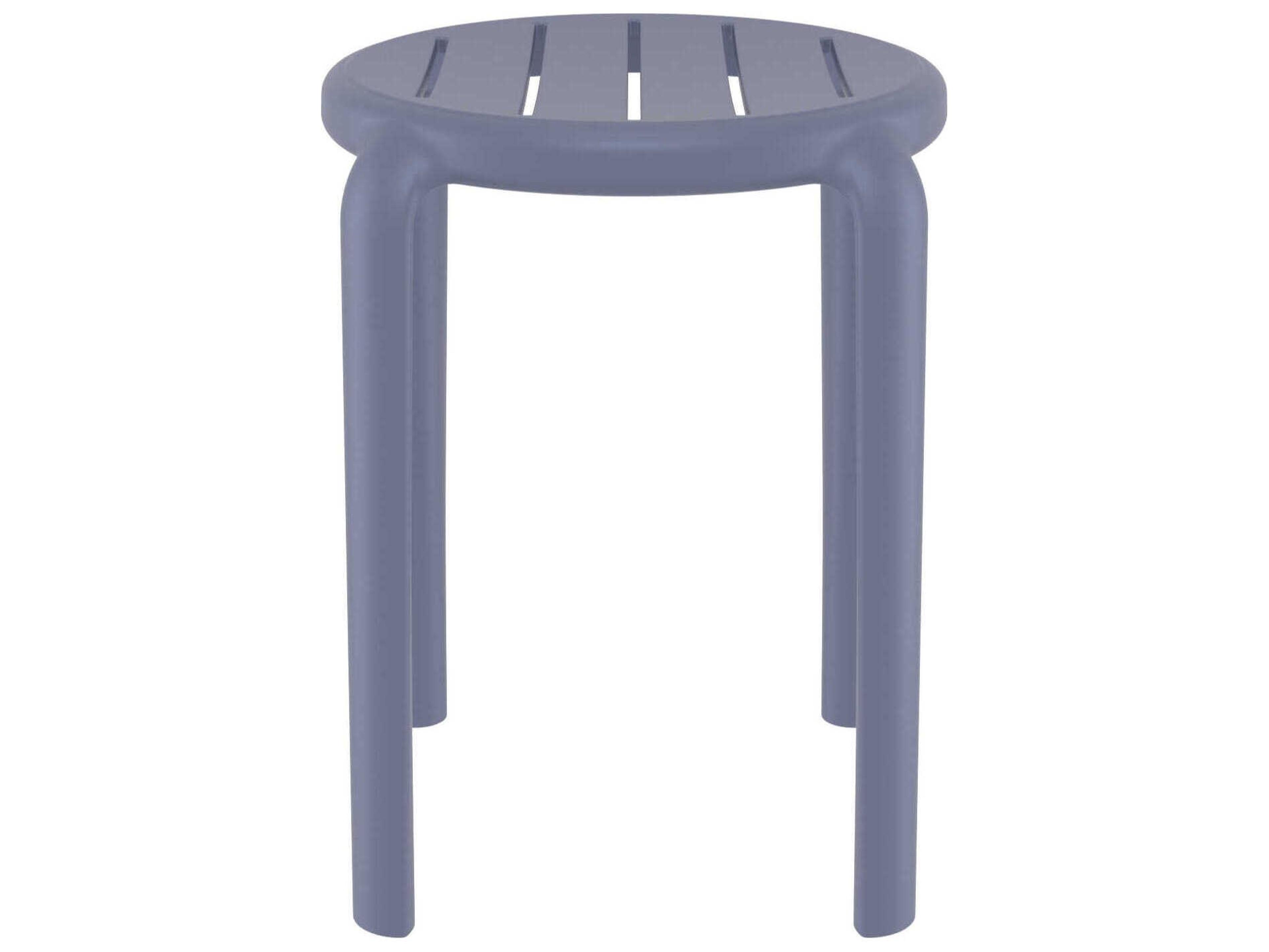 Compamia Tom Dark Gray Polypropylene Dining Chair
