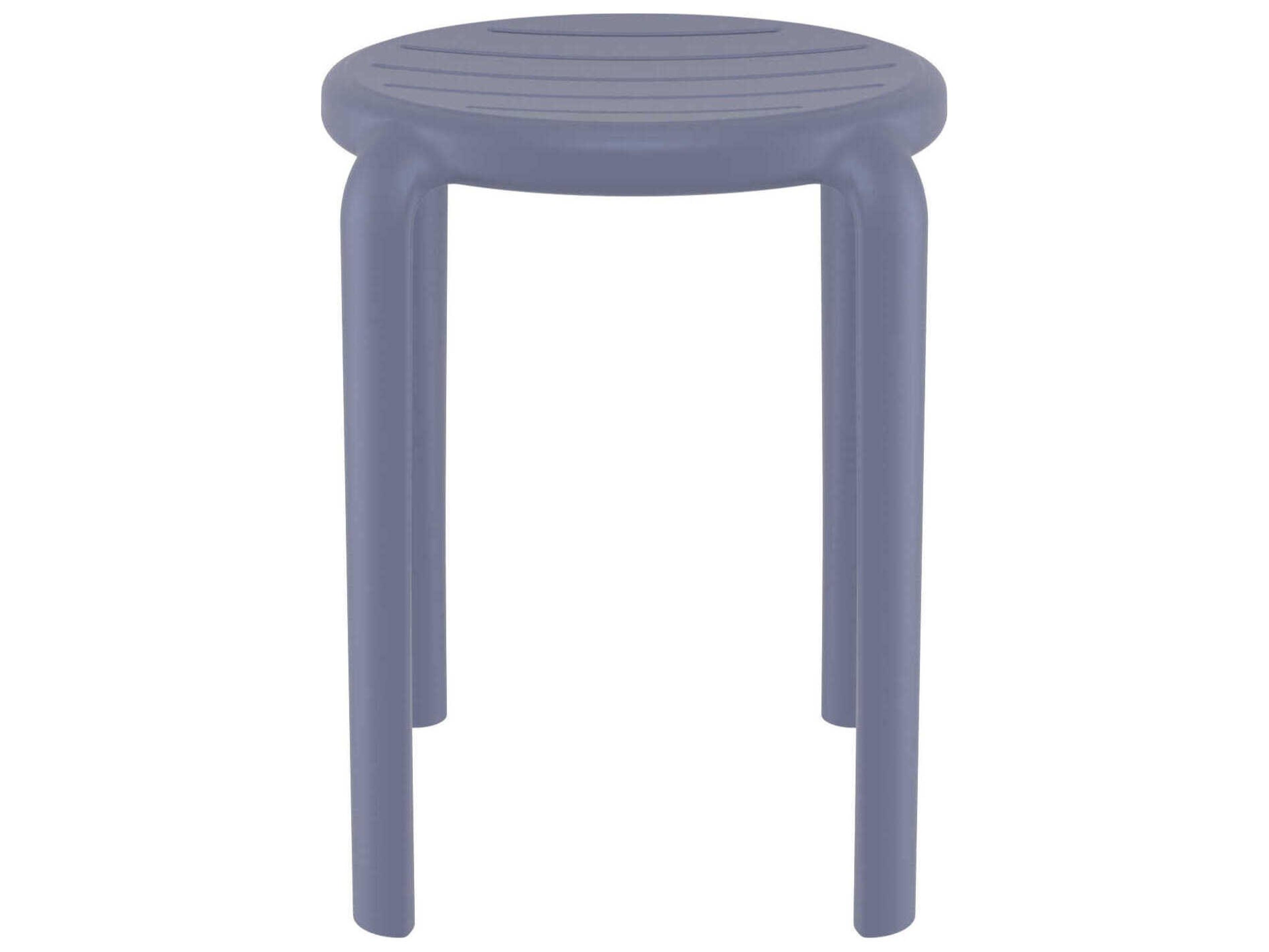 Compamia Tom Dark Gray Polypropylene Dining Chair