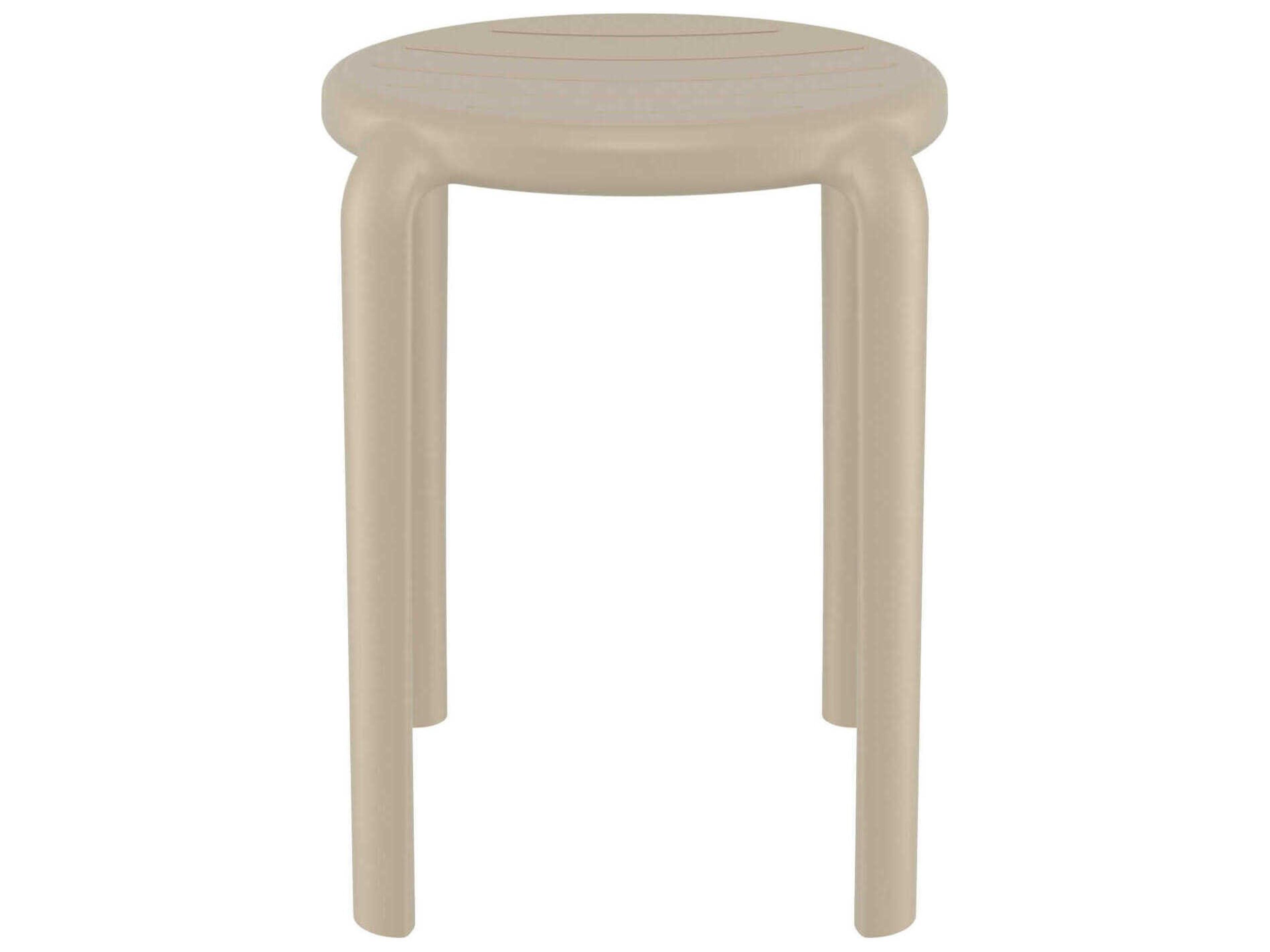 Compamia Tom Taupe Polypropylene Dining Chair