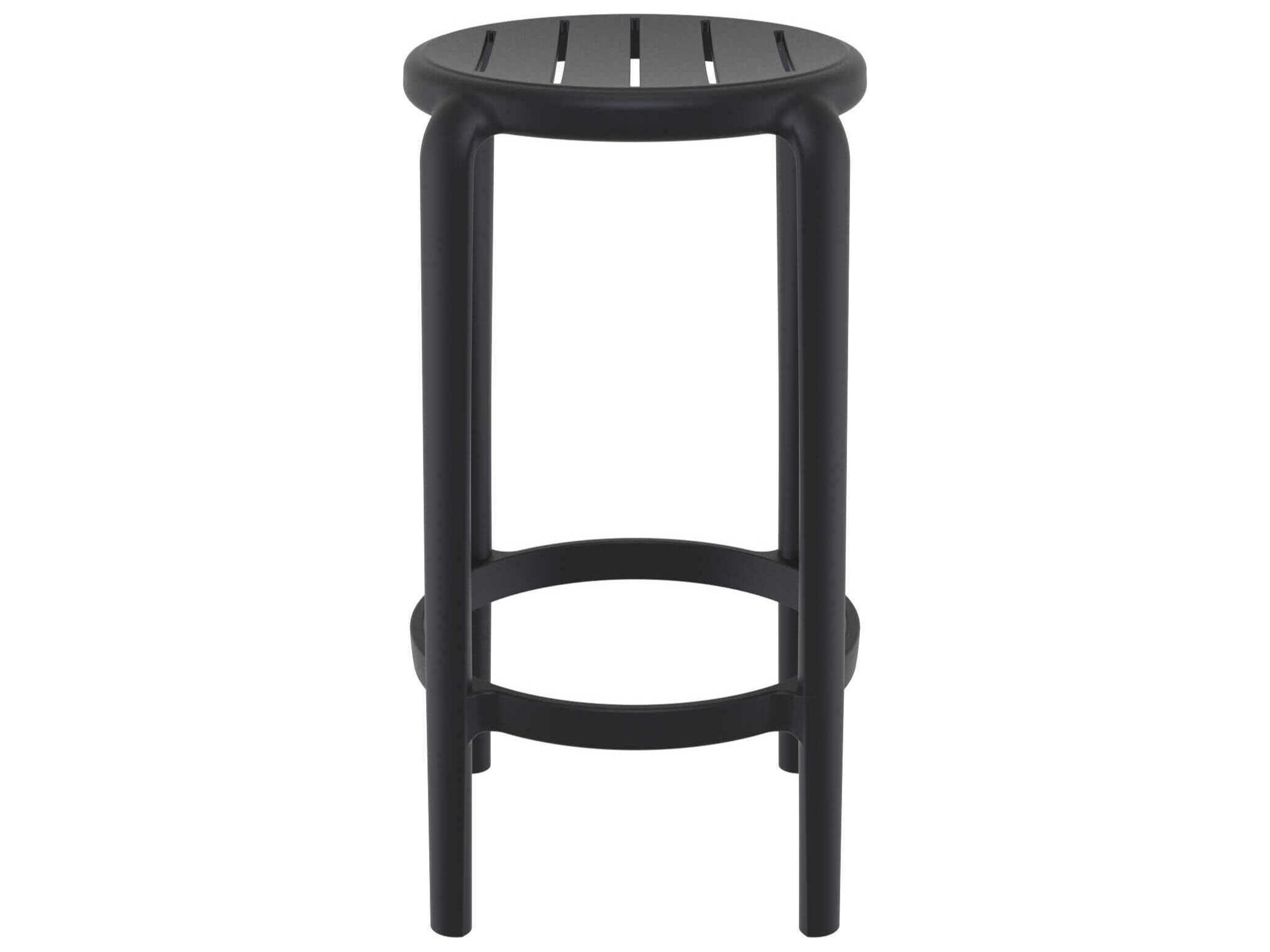 Compamia Tom Black Polypropylene Counter Stool