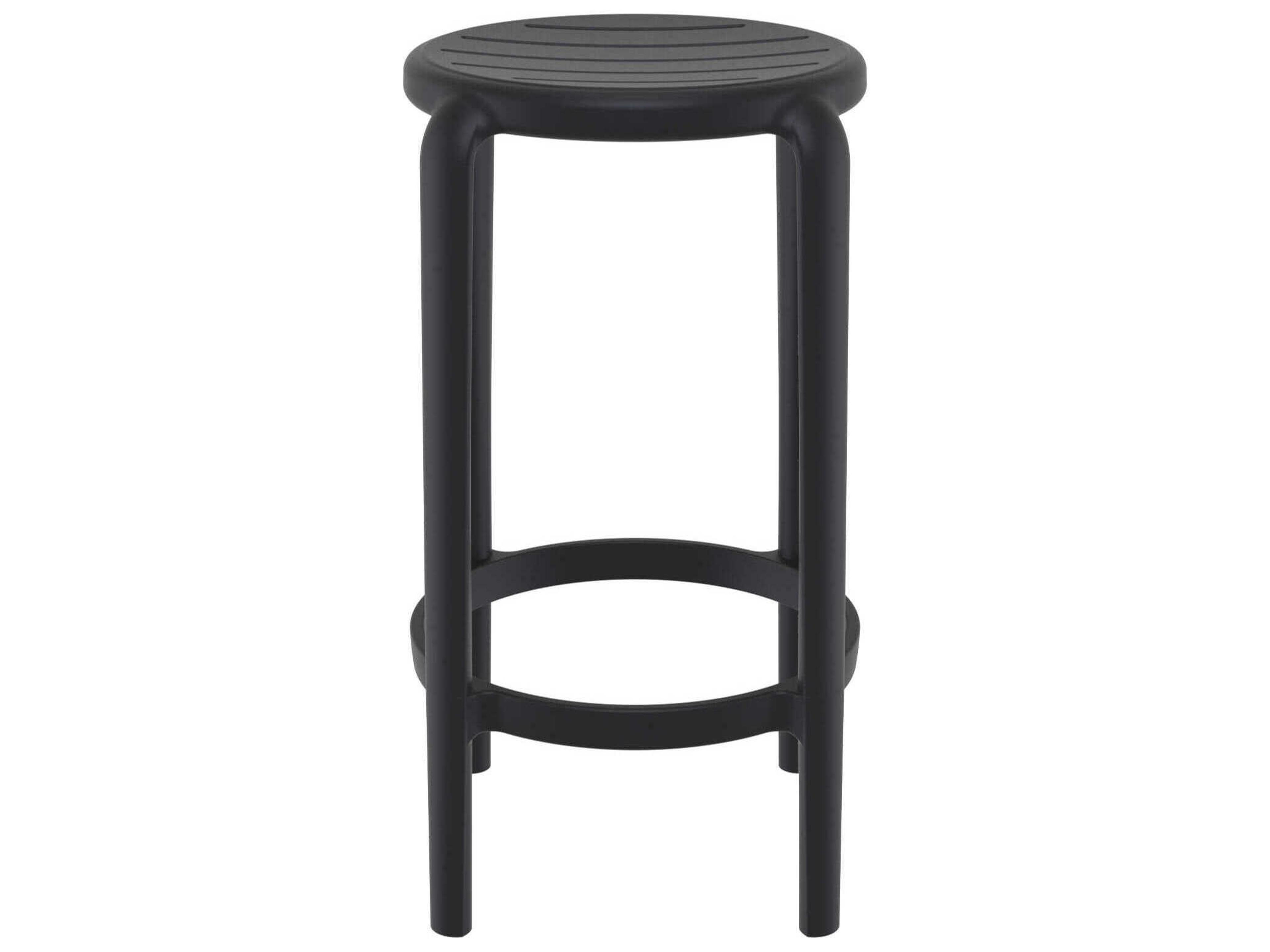 Compamia Tom Black Polypropylene Counter Stool