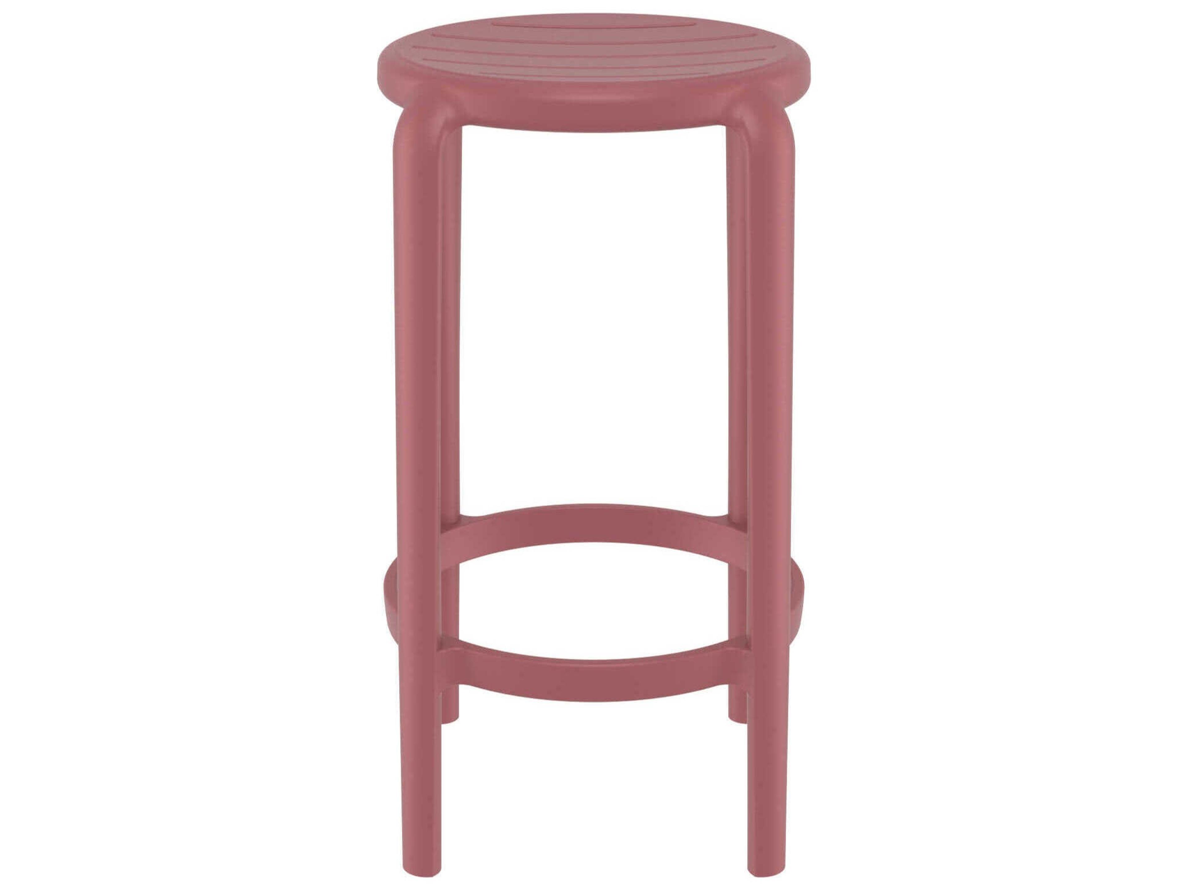 Compamia Tom Marsala Polypropylene Counter Stool
