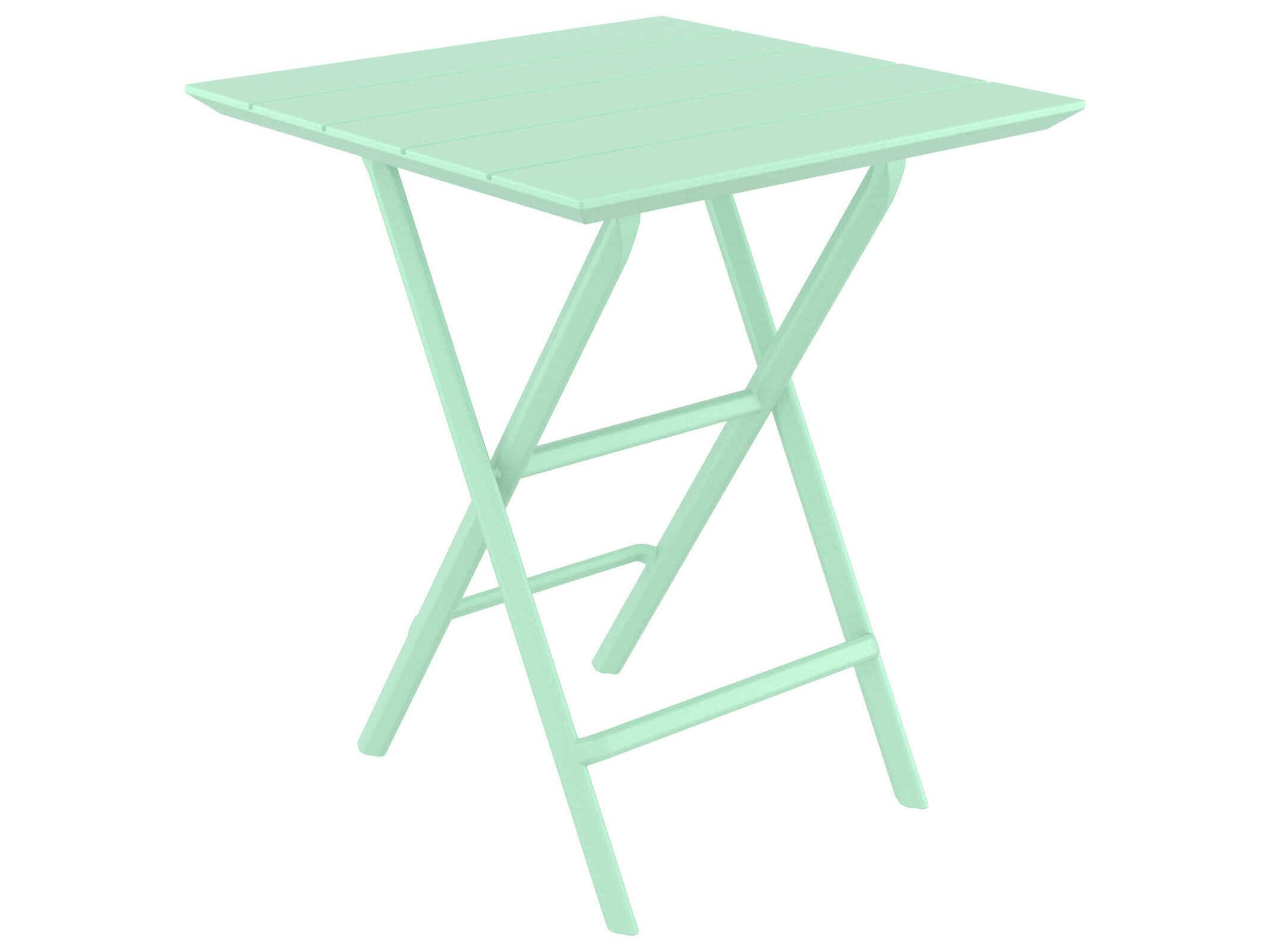 Helen Opaline Polypropylene Square Bistro Table