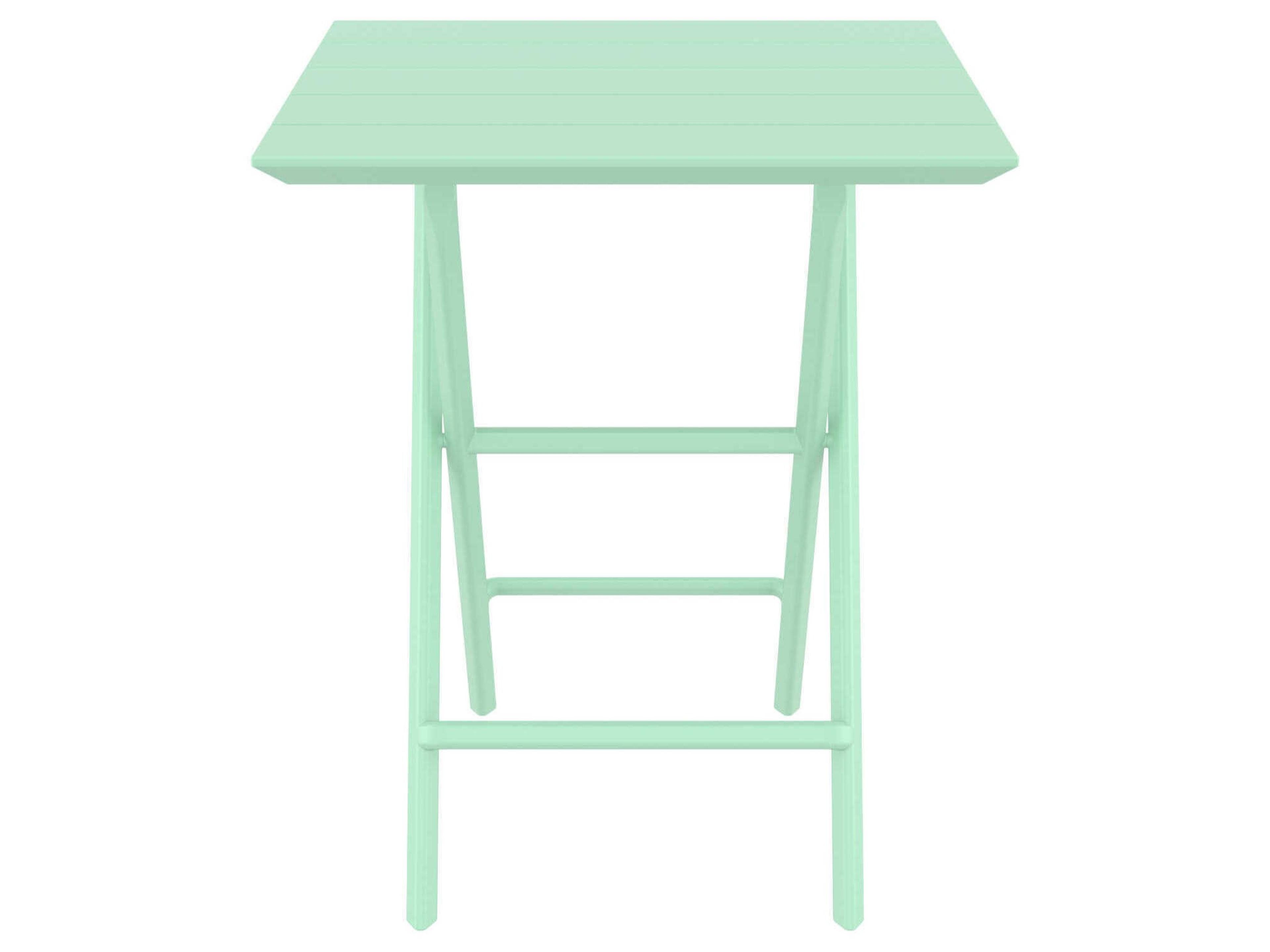 Compamia Helen Opaline Polypropylene Square Bistro Table