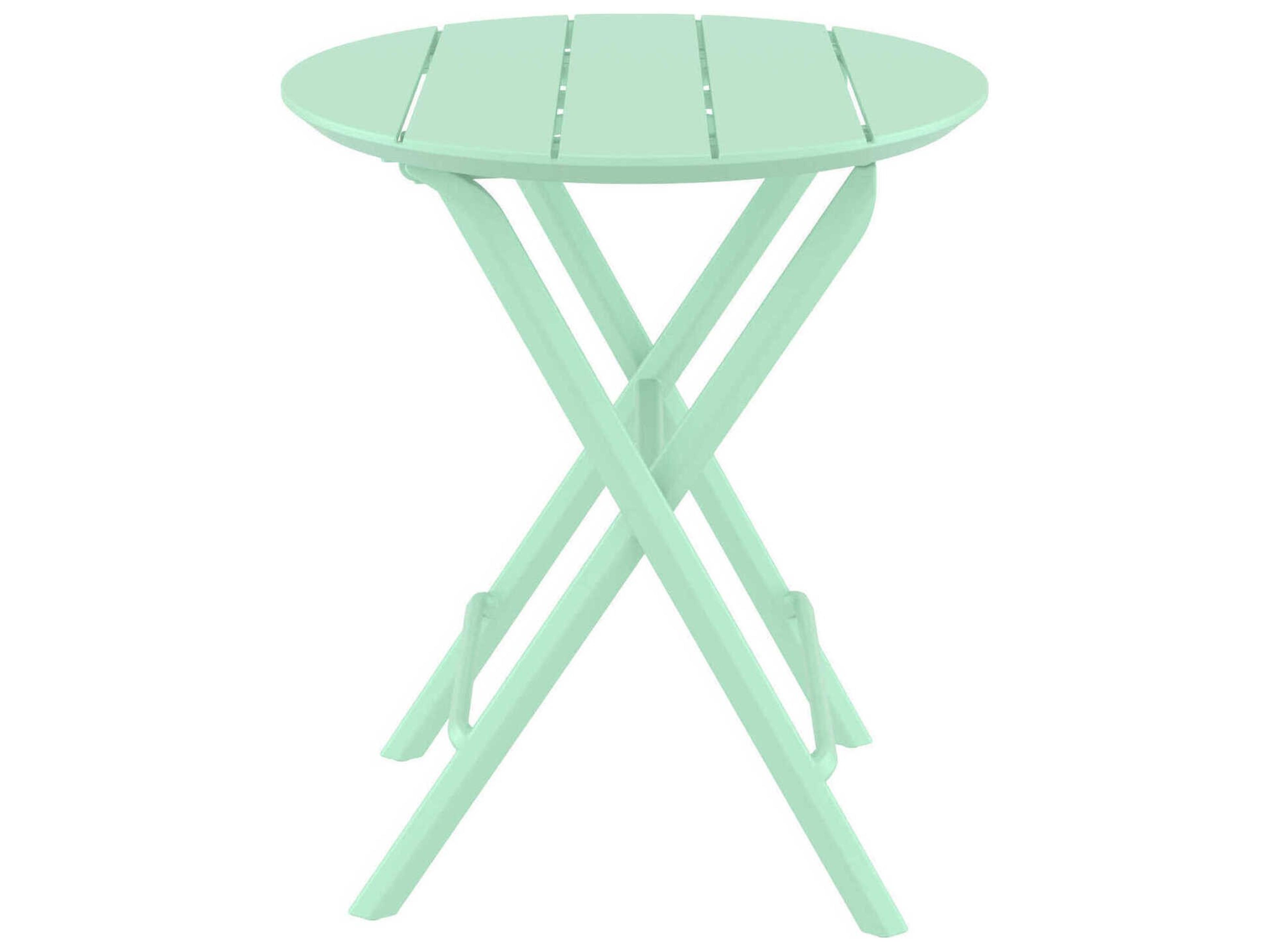 Compamia Helen Opaline Polypropylene Round Bistro Table