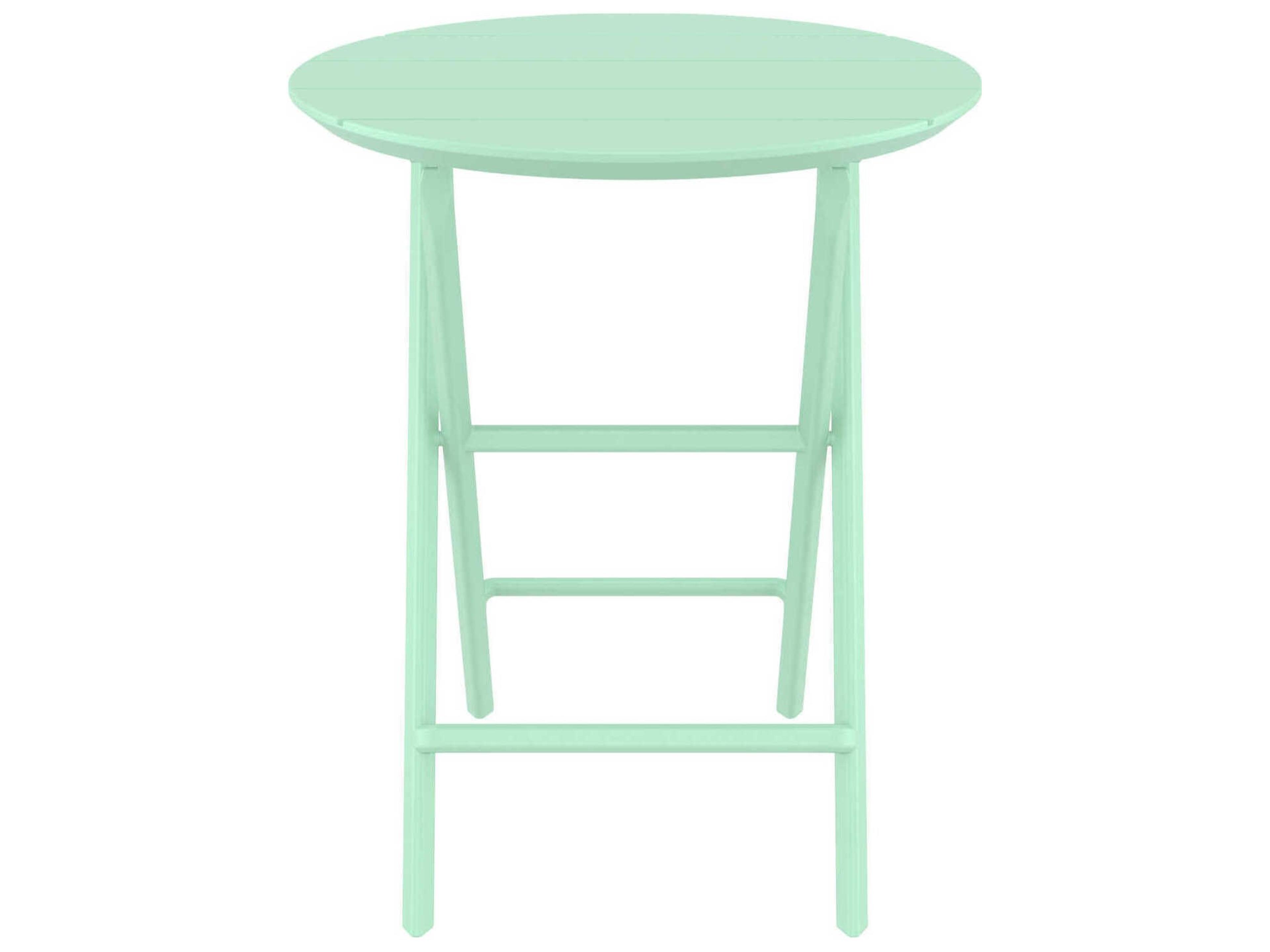 Compamia Helen Opaline Polypropylene Round Bistro Table