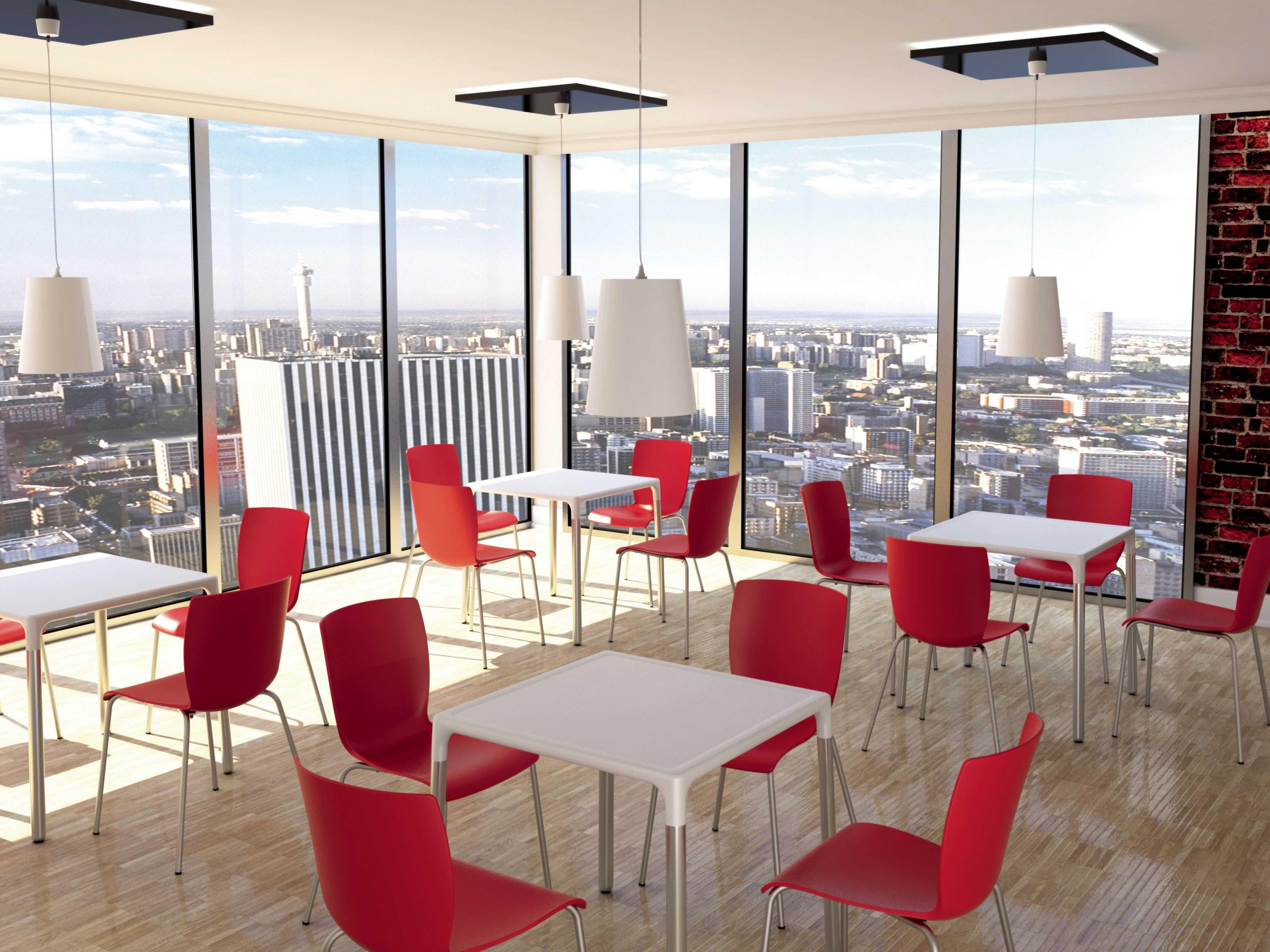 Compamia Mango Beige Aluminum Square Dining Table