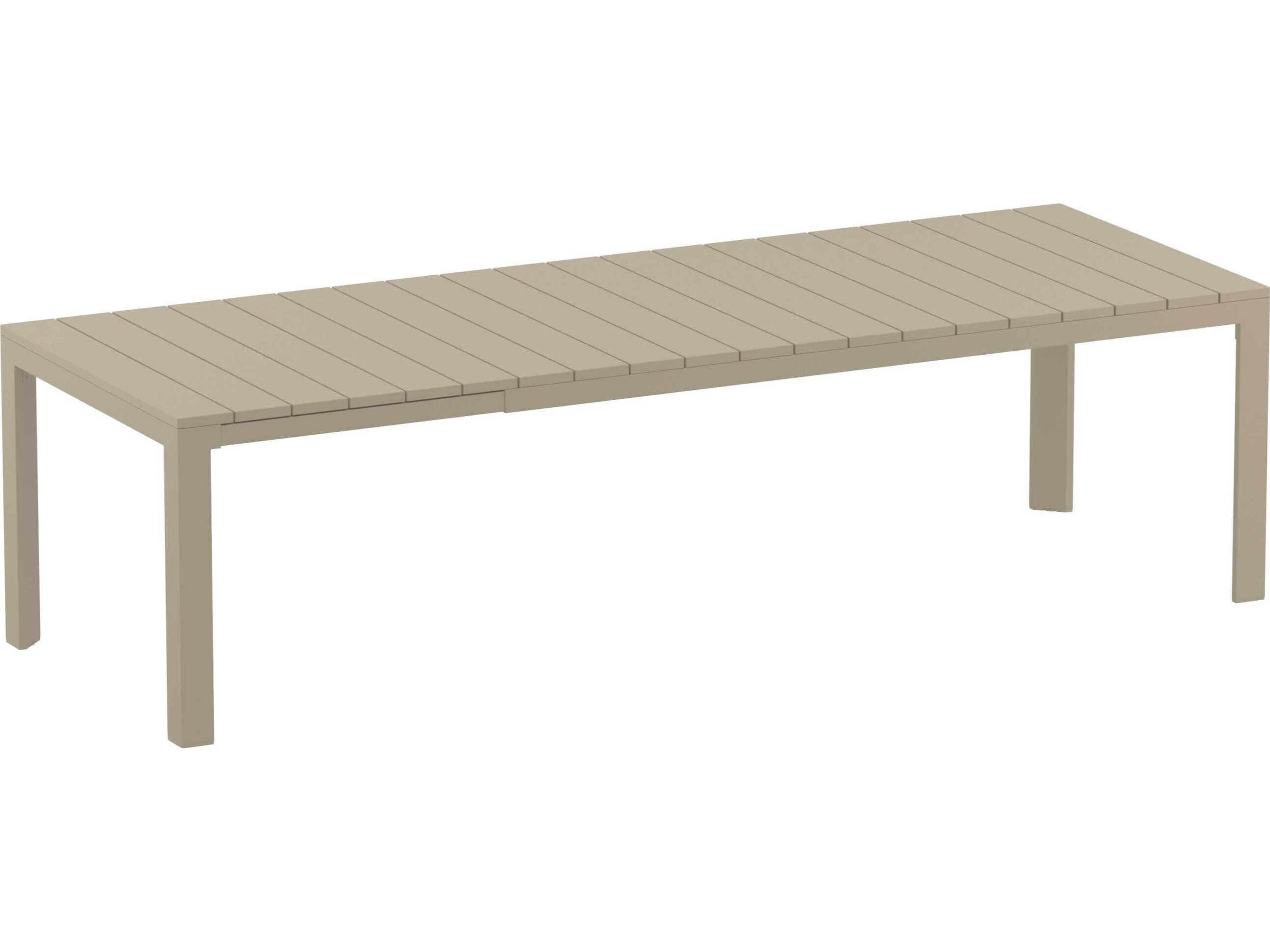 Compamia Sky Taupe Polypropylene Dining Set