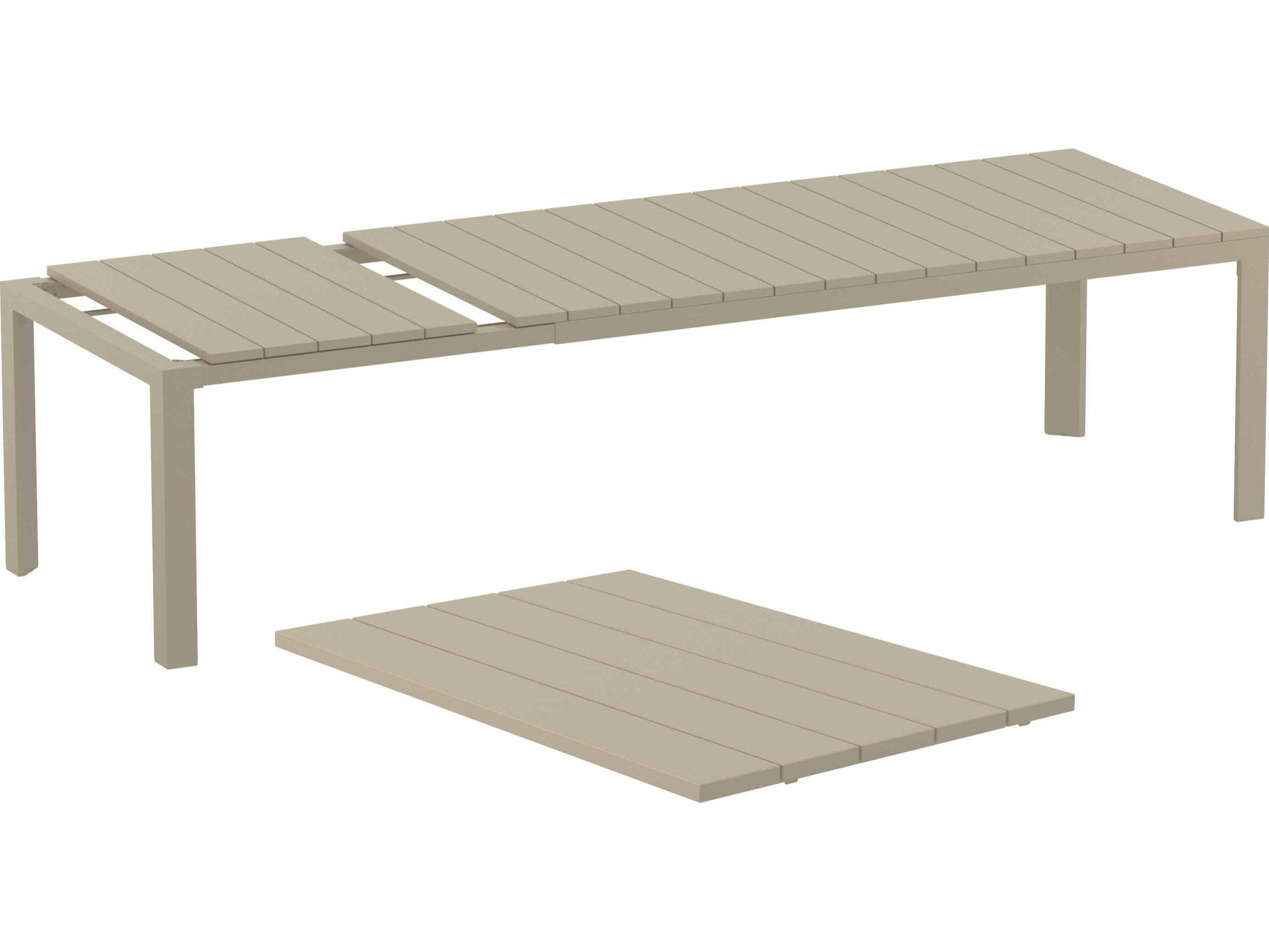 Compamia Paris Taupe Polypropylene Dining Set