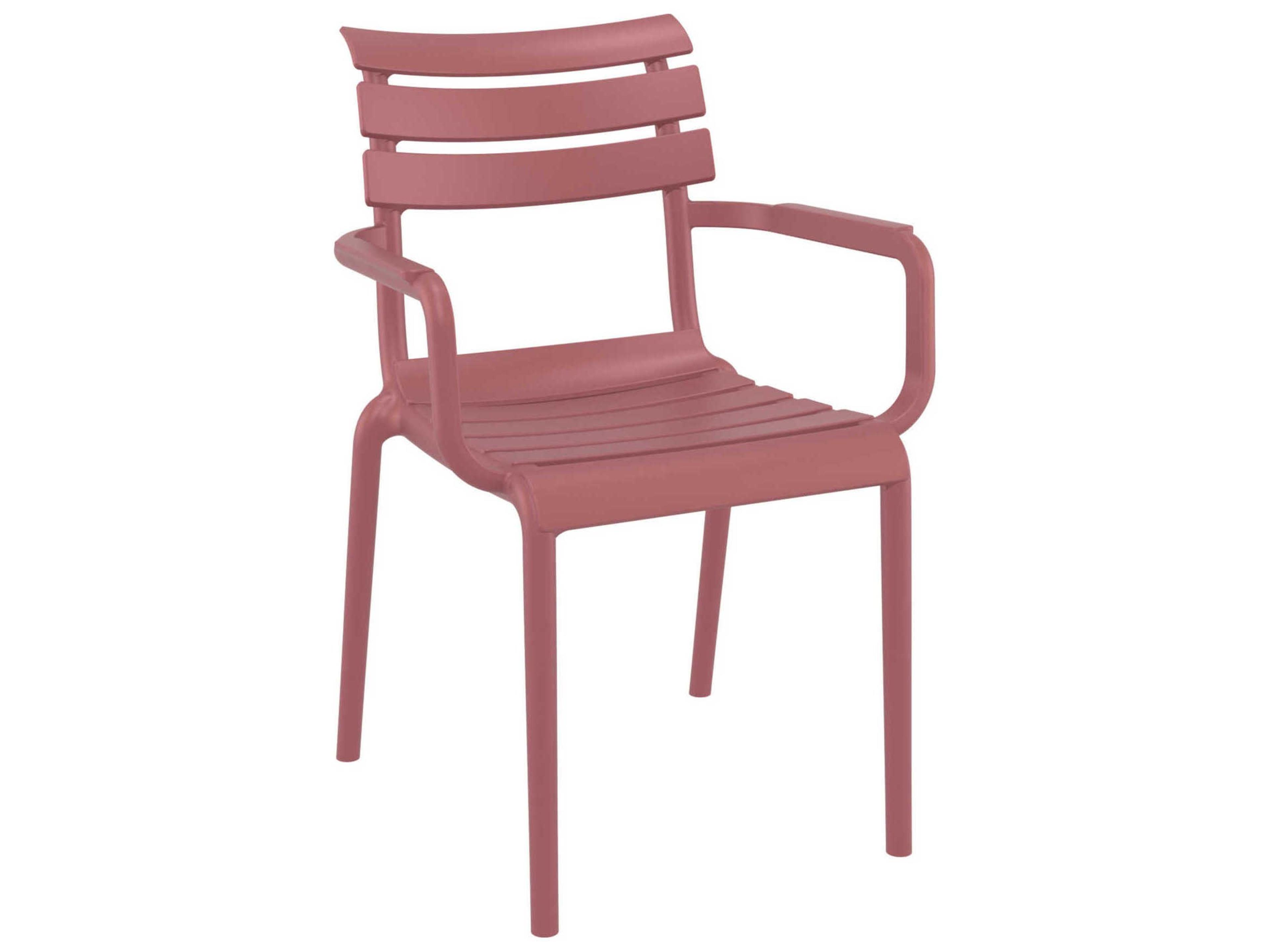 Compamia Paris Taupe Marsala Polypropylene Dining Set