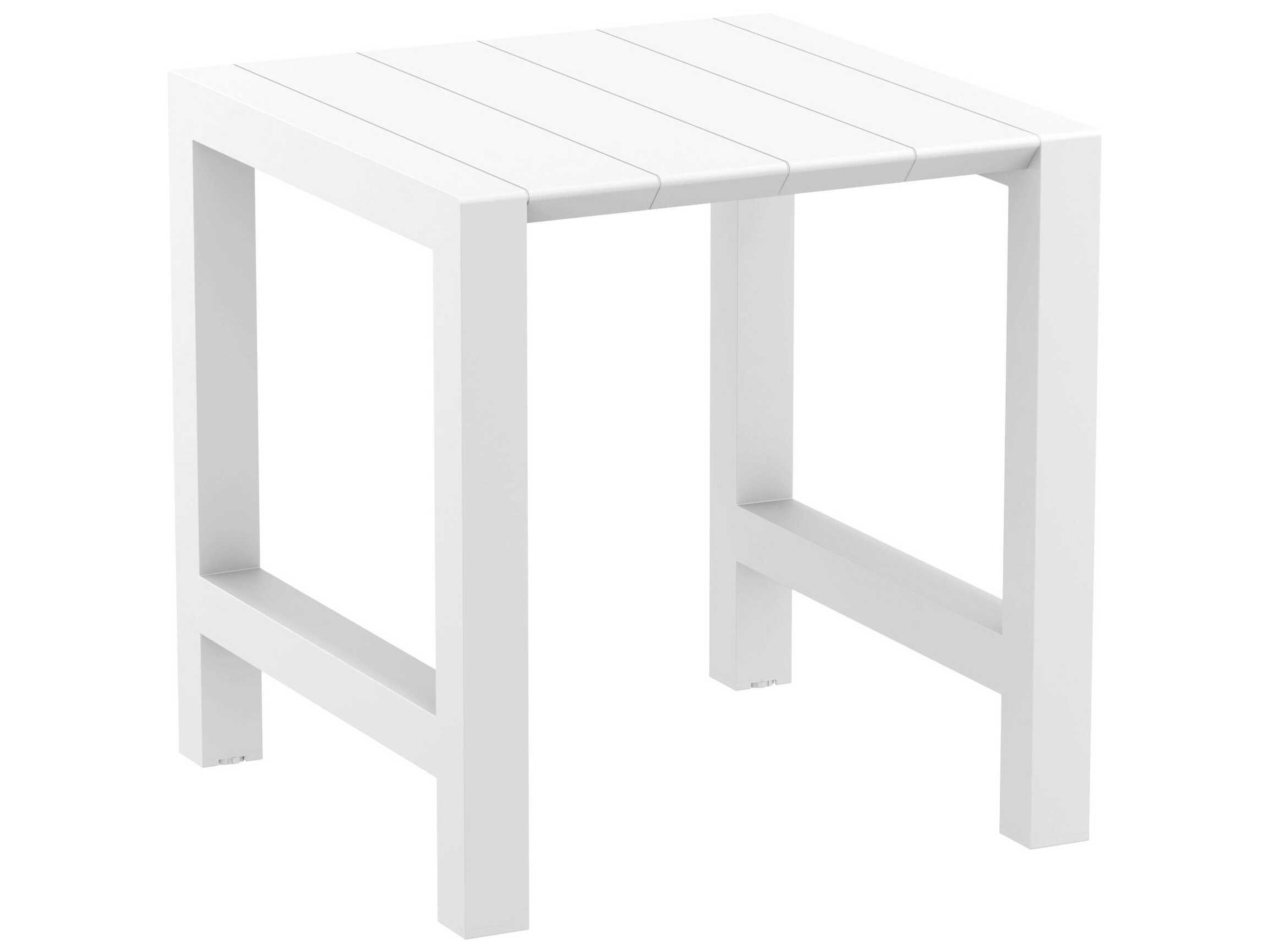 Compamia Vegas White Polypropylene Dining Set